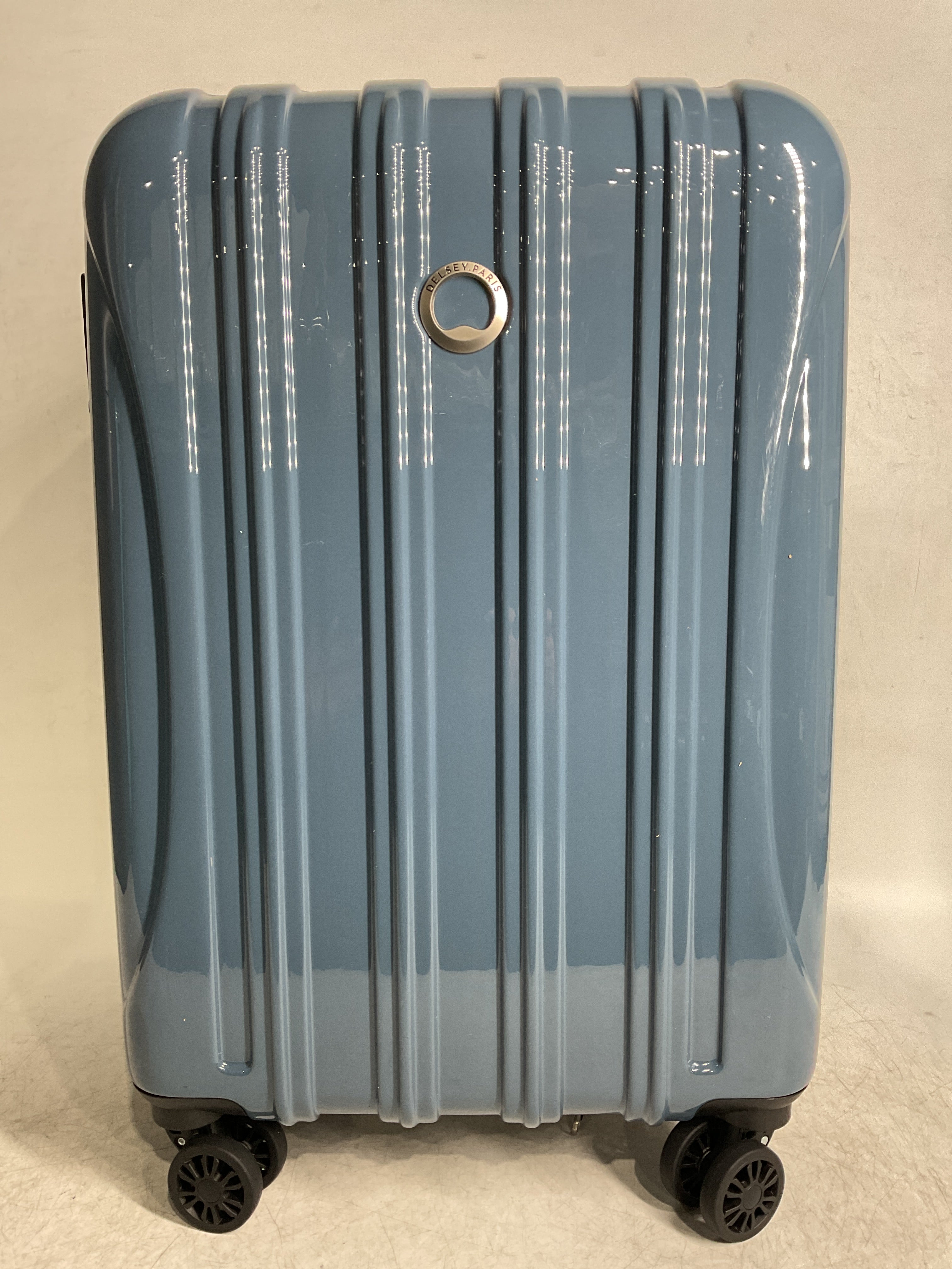 DELSEY Paris Helium Aero Hardside Expandable Luggage with Spinner Wheels ( Orion Blue , Carry-On 21 Inch ) Orion Blue Carry On 21 Inch U4