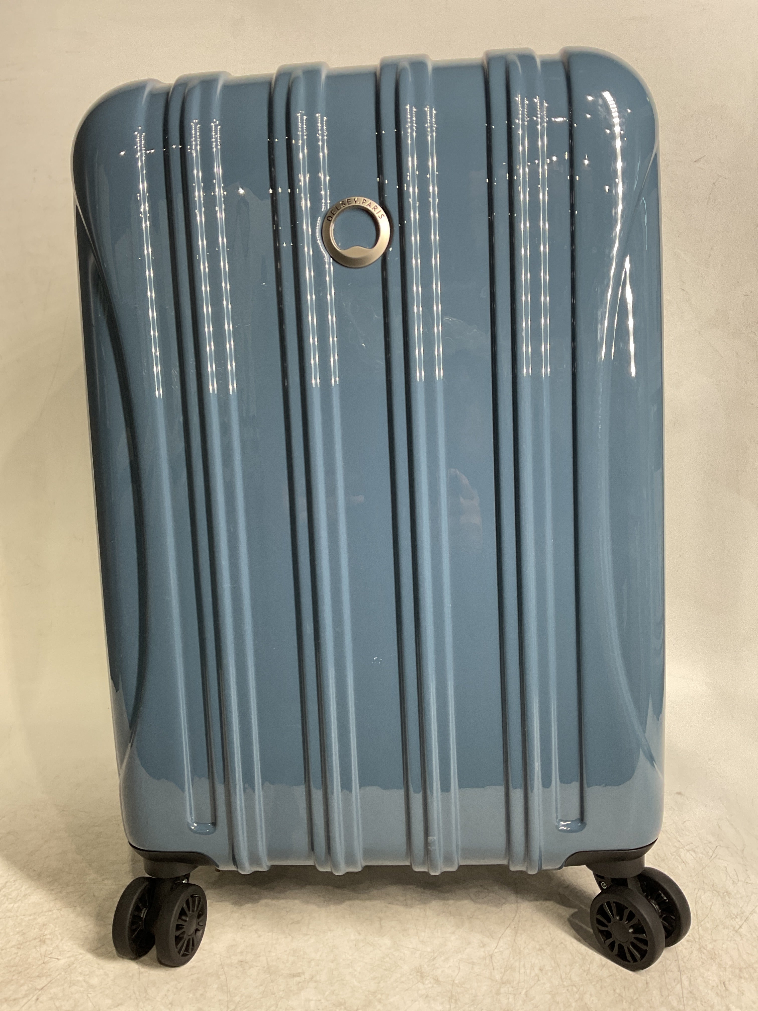 DELSEY Paris Helium Aero Hardside Expandable Luggage with Spinner Wheels ( Orion Blue , Carry-On 21 Inch ) Orion Blue Carry On 21 Inch U5