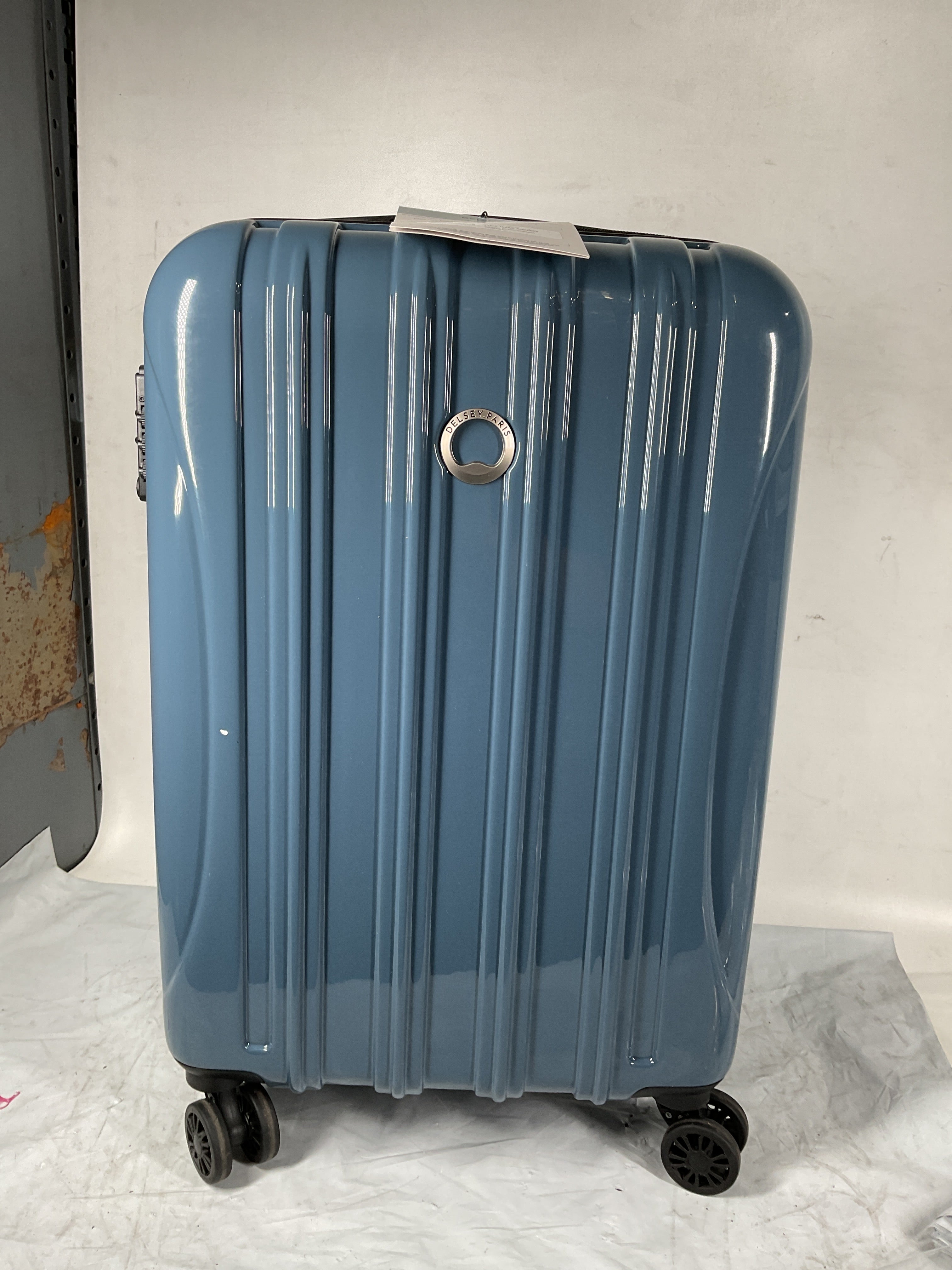 DELSEY Paris Helium Aero Hardside Expandable Luggage with Spinner Wheels ( Orion Blue , Carry-On 21 Inch ) Orion Blue Carry On 21 Inch U9