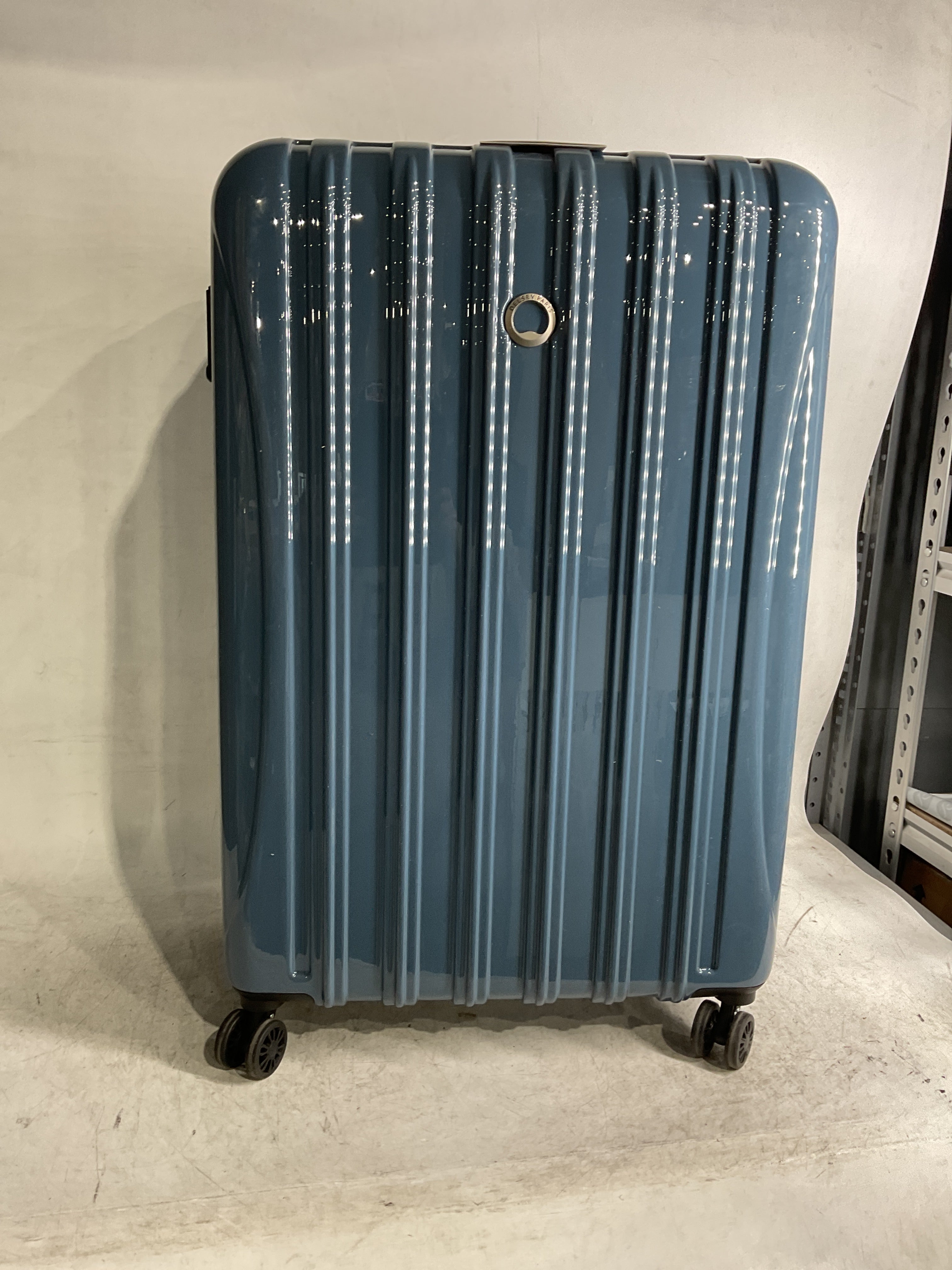 DELSEY Paris Helium Aero Hardside Expandable Luggage with Spinner Wheels ( Orion Blue , Checked-Large 29 Inch ) Orion Blue Checked Large 29 Inch U2