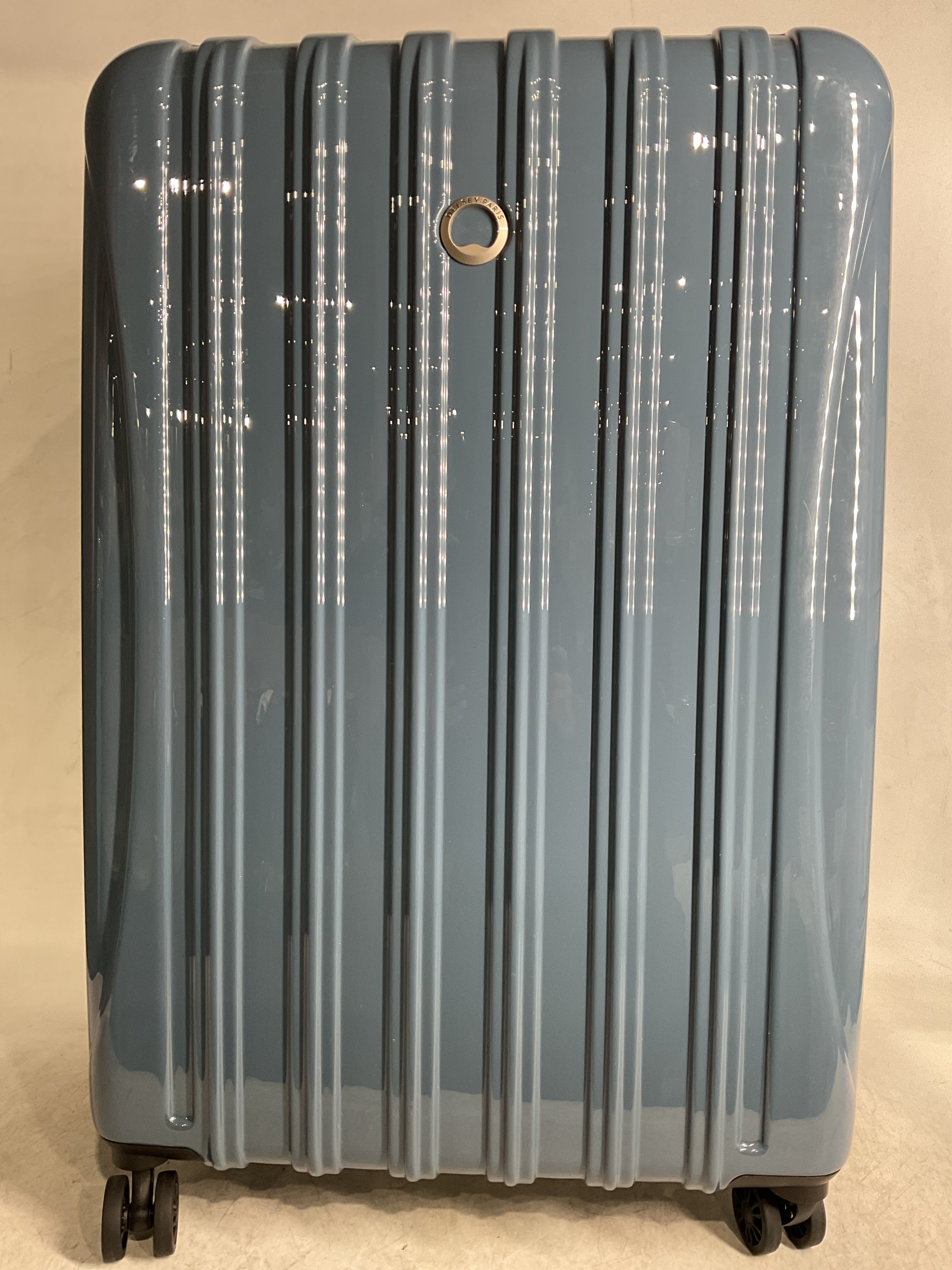 DELSEY Paris Helium Aero Hardside Expandable Luggage with Spinner Wheels ( Orion Blue , Checked-Large 29 Inch ) Orion Blue Checked Large 29 Inch U7