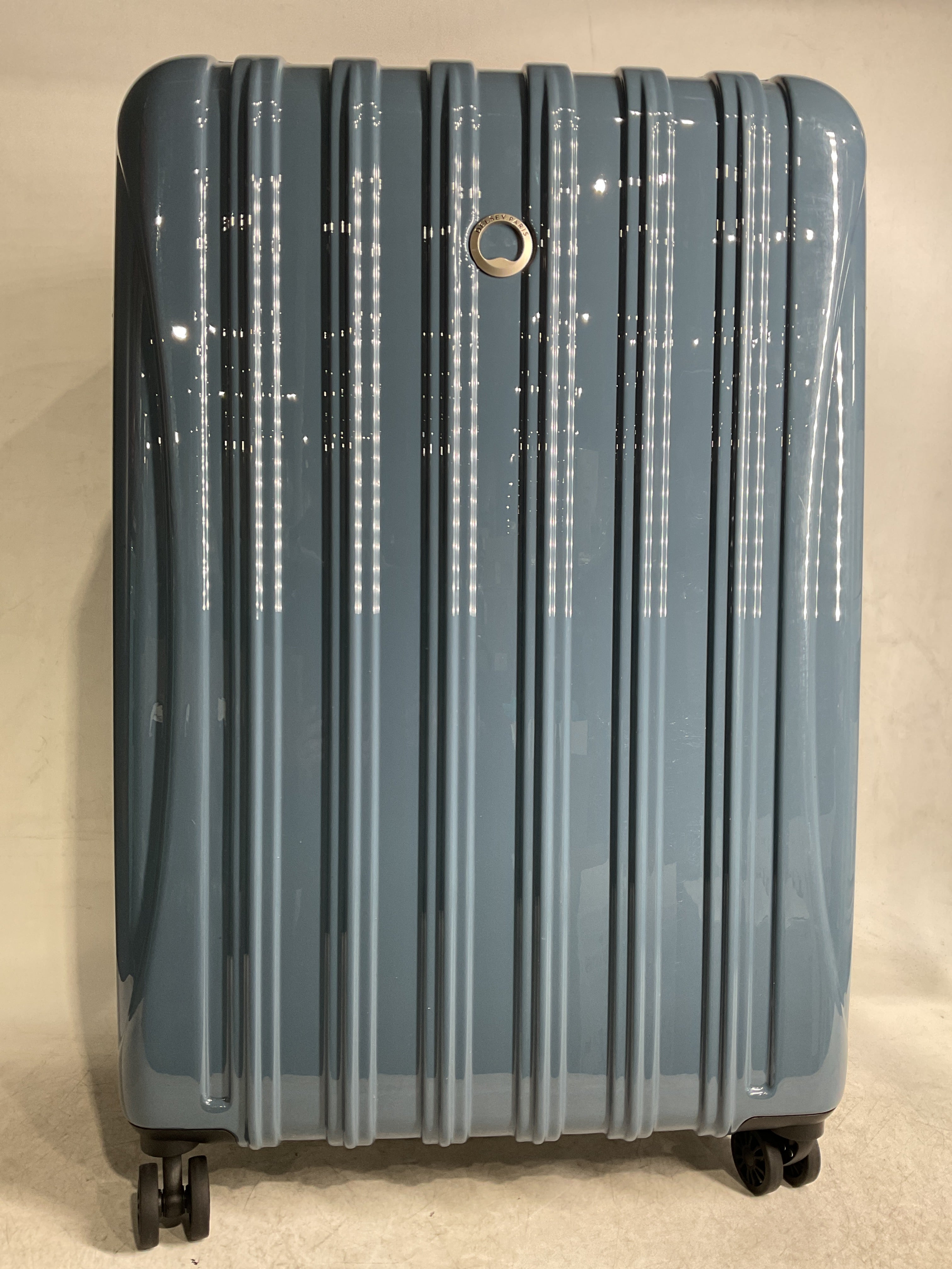 DELSEY Paris Helium Aero Hardside Expandable Luggage with Spinner Wheels ( Orion Blue , Checked-Large 29 Inch ) Orion Blue Checked Large 29 Inch U7