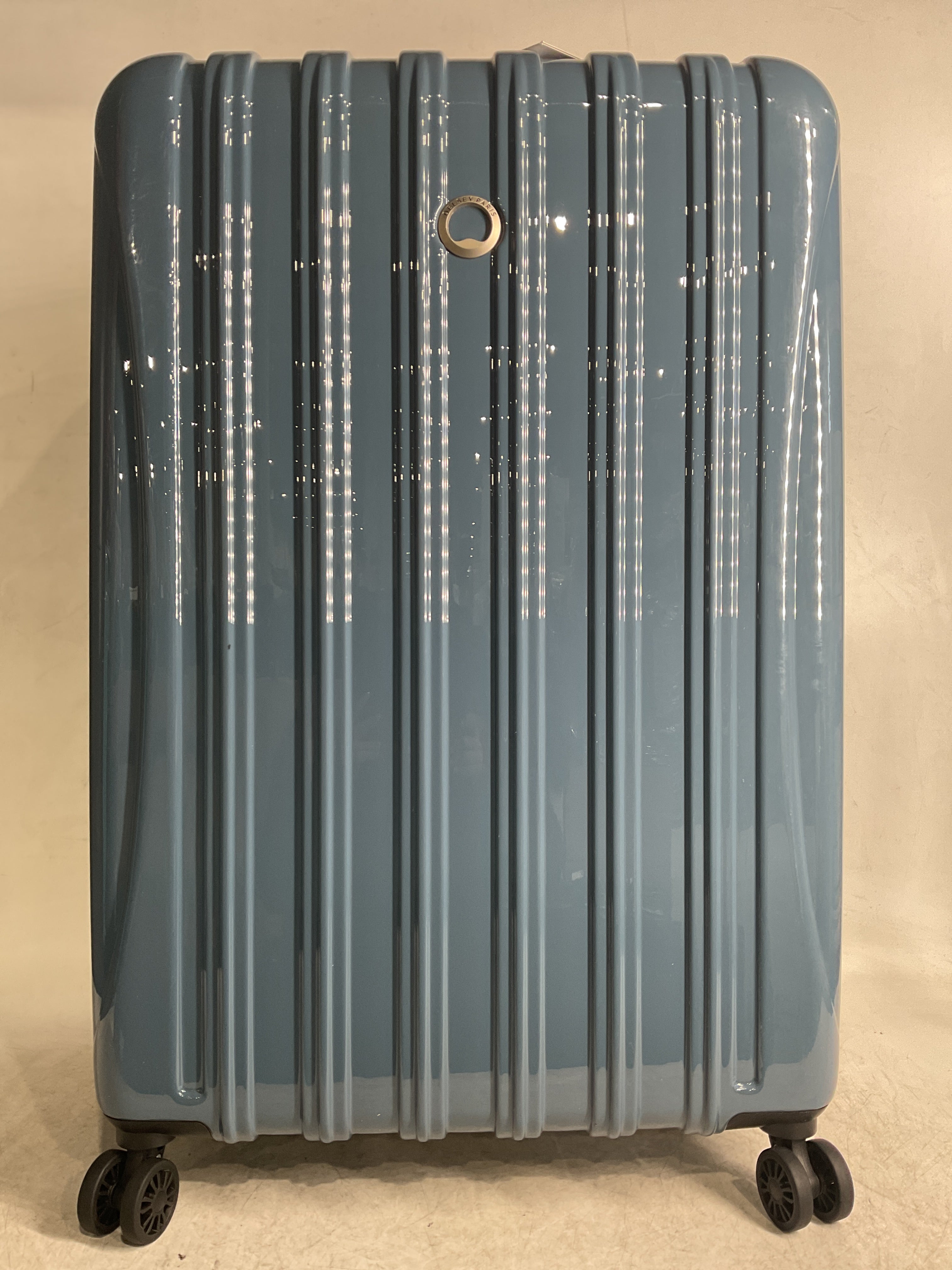 DELSEY Paris Helium Aero Hardside Expandable Luggage with Spinner Wheels ( Orion Blue , Checked-Large 29 Inch ) Orion Blue Checked Large 29 Inch U8