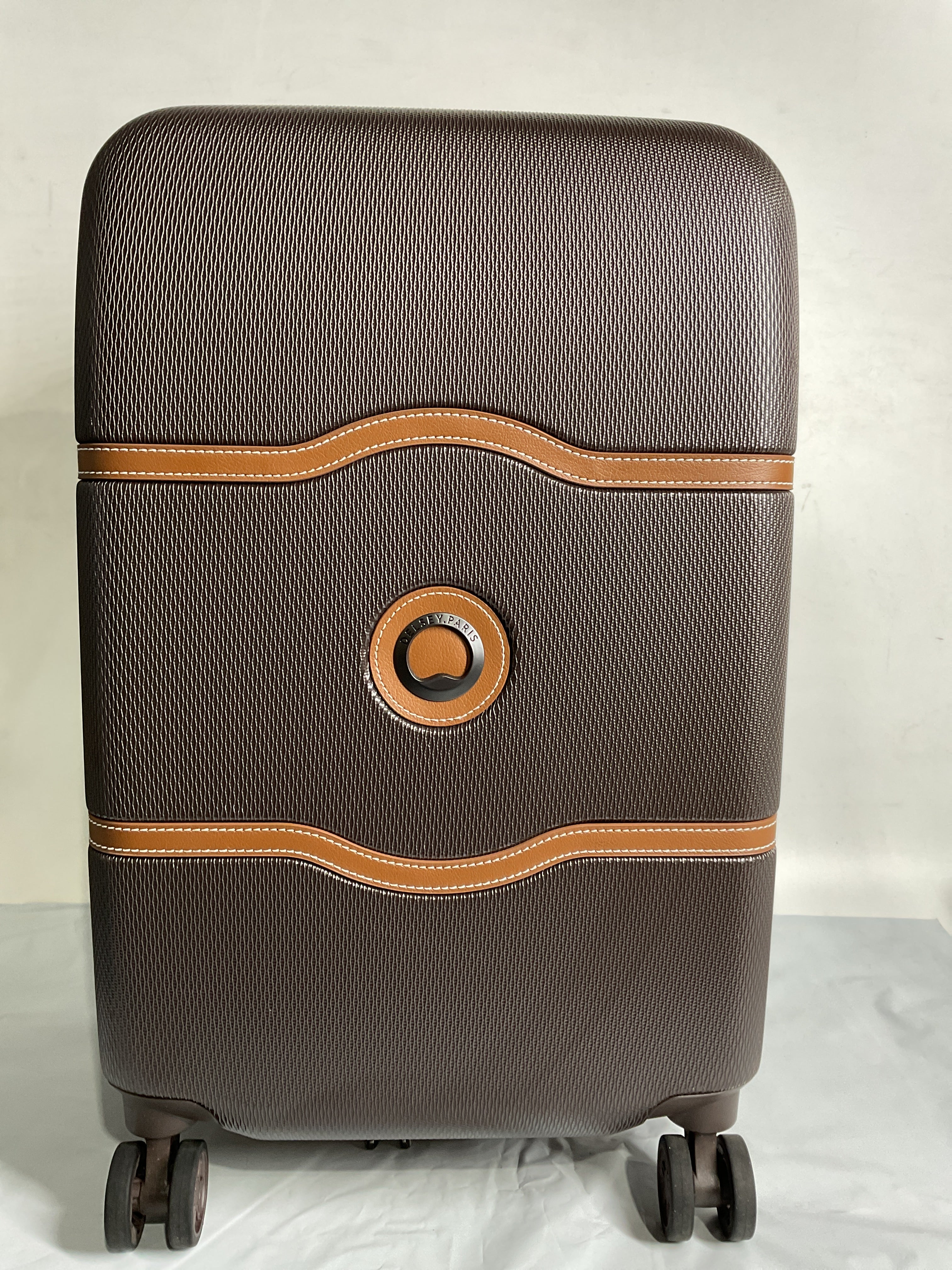 DELSEY Paris Chatelet Hardside Luggage with Spinner Wheels ( Chocolate Brown , Carry-on 21 Inch ) Chocolate Brown Carry On 21 Inch U6