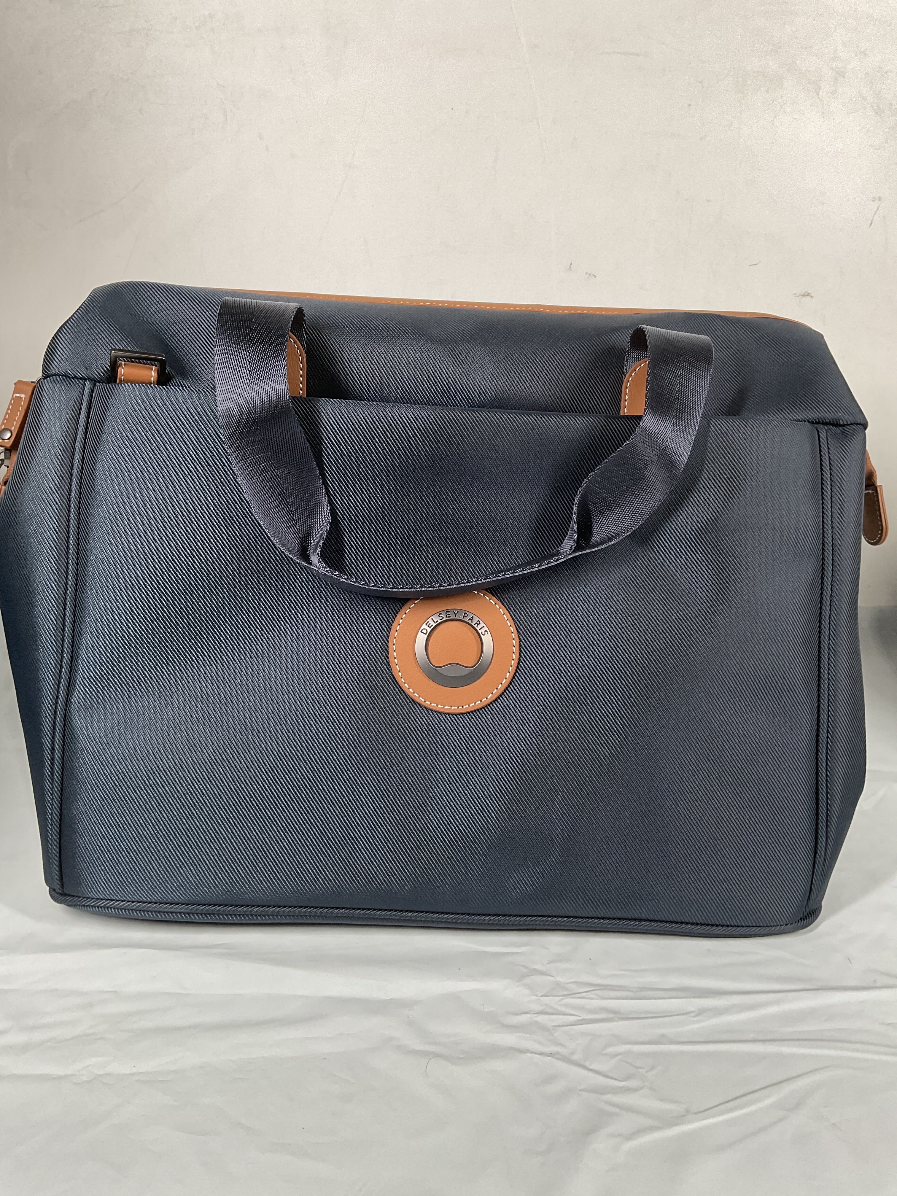 DELSEY Paris Chatelet 2.0 Small Weekender Travel Duffle Bag ( Navy Blue , One Size ) Navy Blue One Size U1