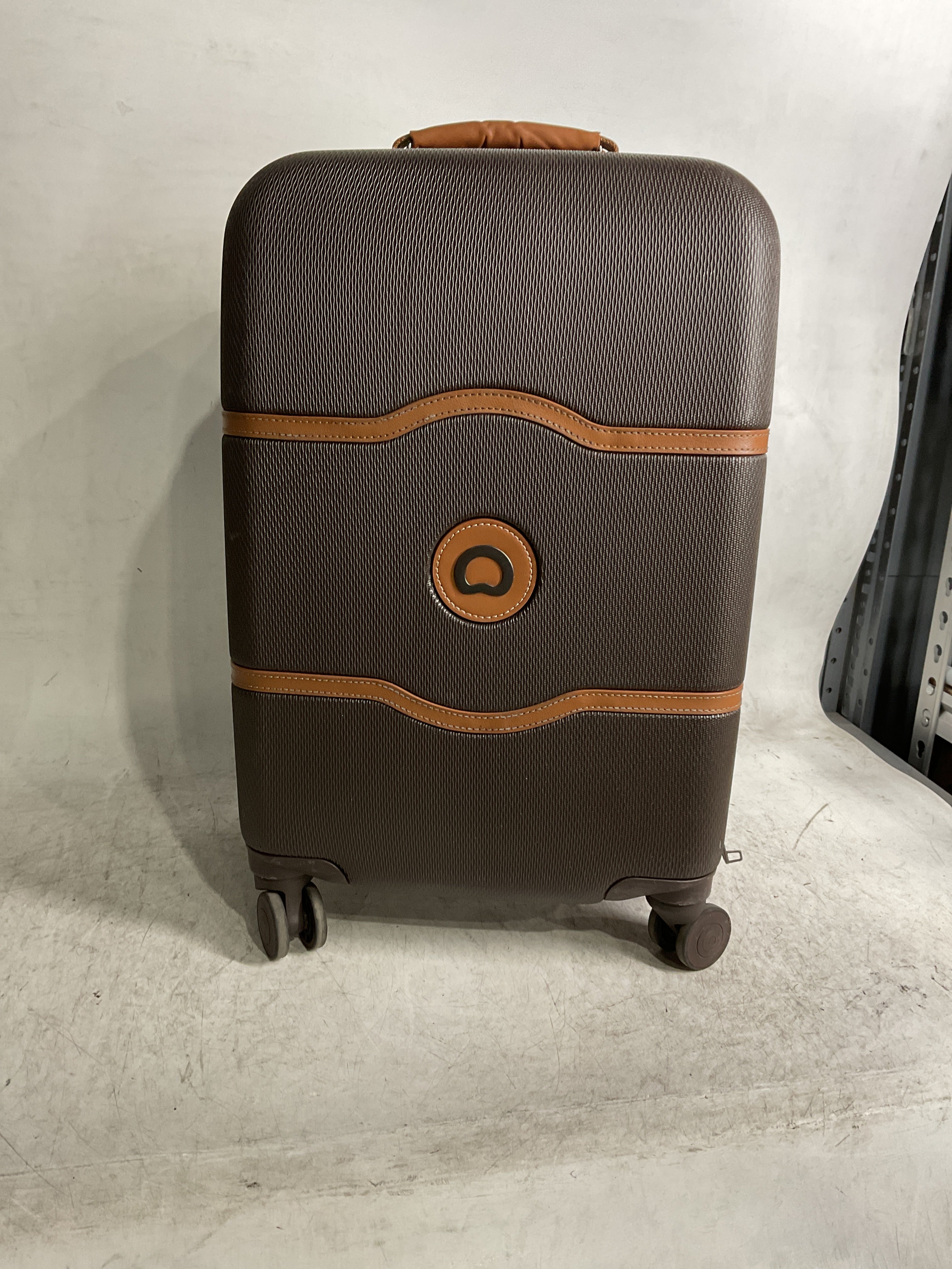 DELSEY Paris Chatelet Air 2.0 Hardside Luggage with Spinner Wheels ( Chocolate Brown , Carry-on 21 Inch ) Chocolate Brown Carry On 21 Inch U7