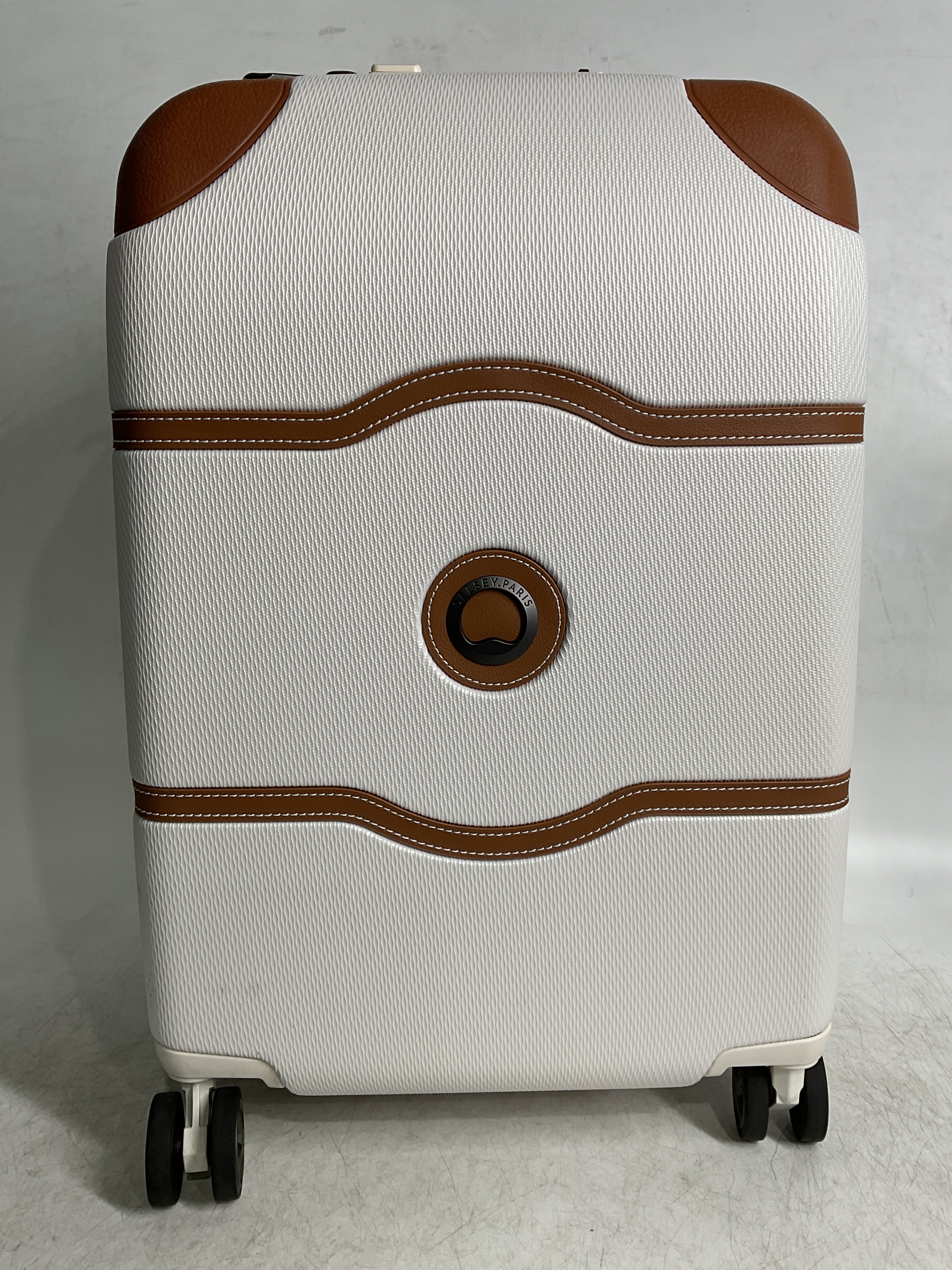 DELSEY Paris Chatelet Air 2.0 Hardside Luggage with Spinner Wheels ( Angora , Carry-on 21 Inch ) Angora Carry On 21 Inch U6