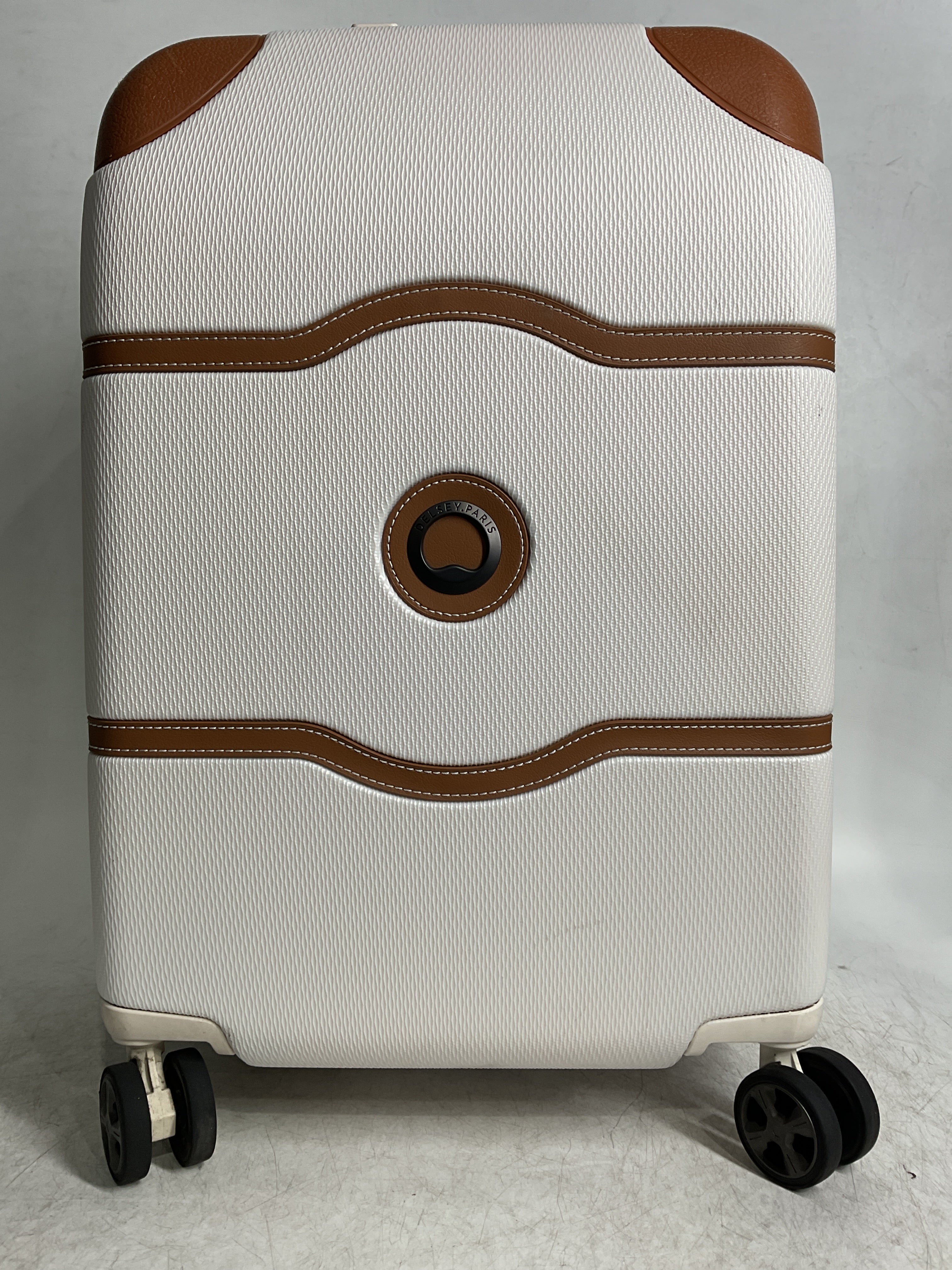 DELSEY Paris Chatelet Air 2.0 Hardside Luggage with Spinner Wheels ( Angora , Carry-on 21 Inch ) Angora Carry On 21 Inch U7