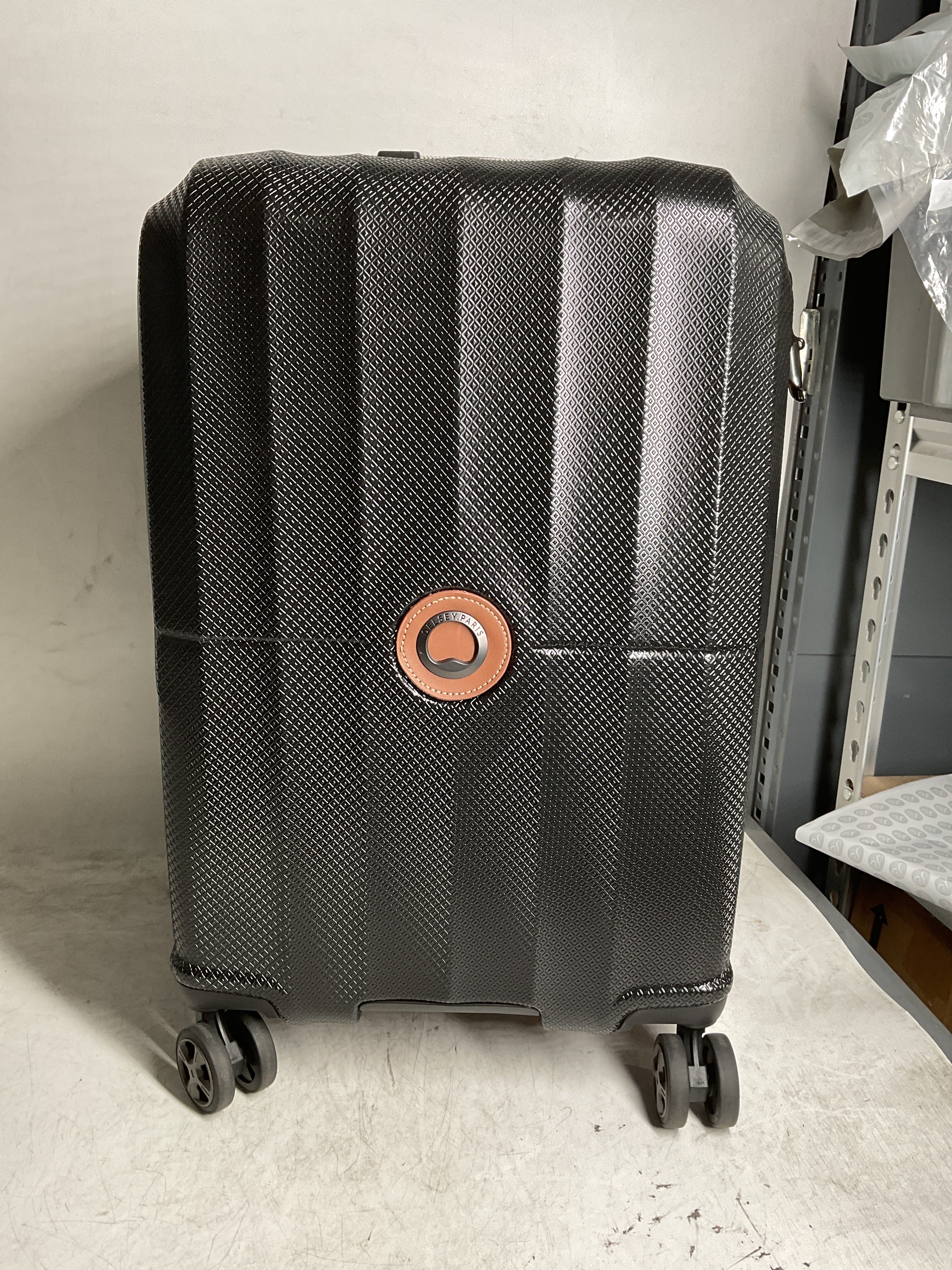 Delsey Paris Carrousel 28" Expandable Carry-On Spinner ( Black , Carry-on 21 Inch ) Black Carry On 21 Inch U8