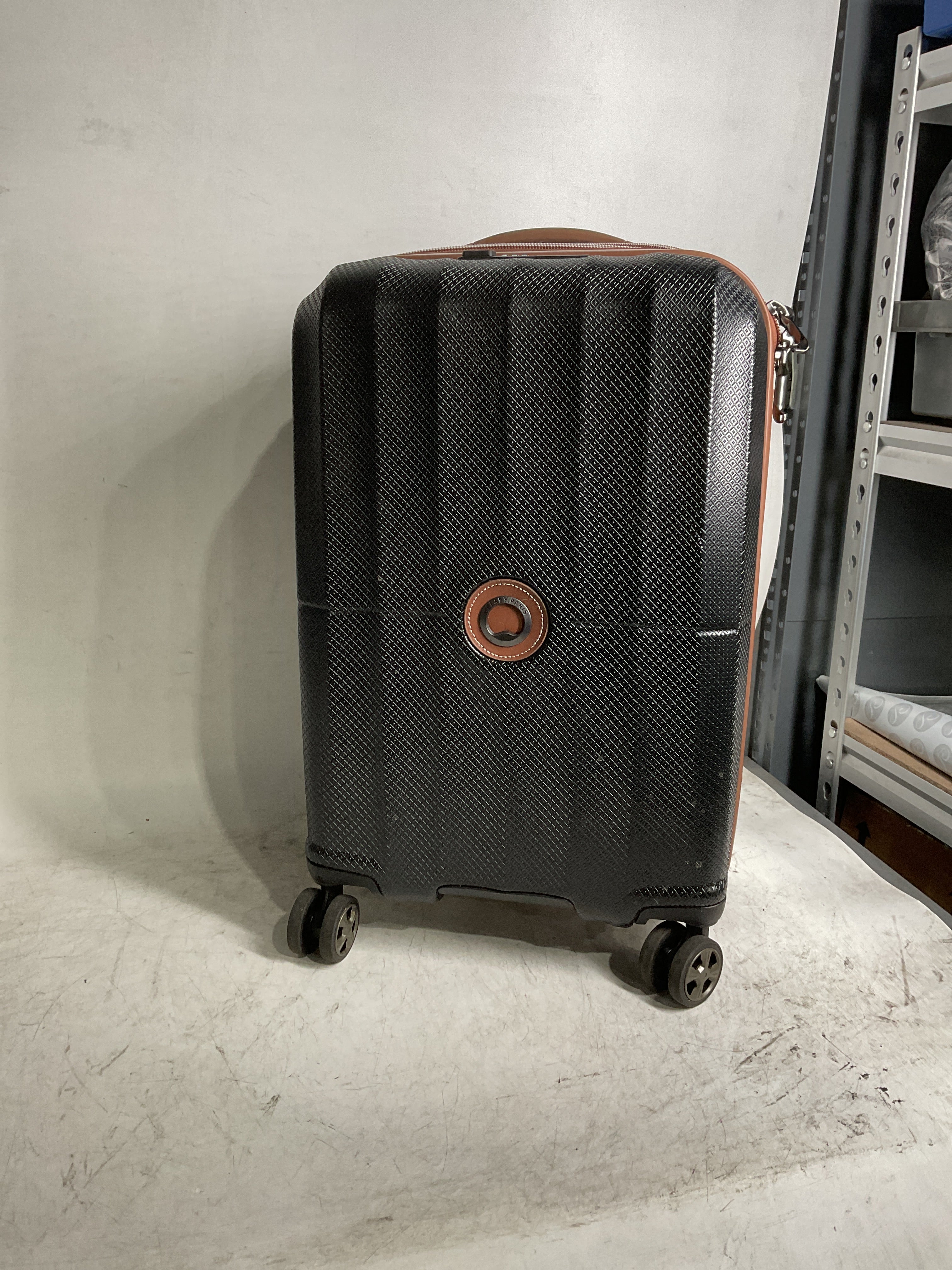 Delsey Paris Carrousel 28" Expandable Carry-On Spinner ( Black , Carry-on 21 Inch ) Black Carry On 21 Inch U9