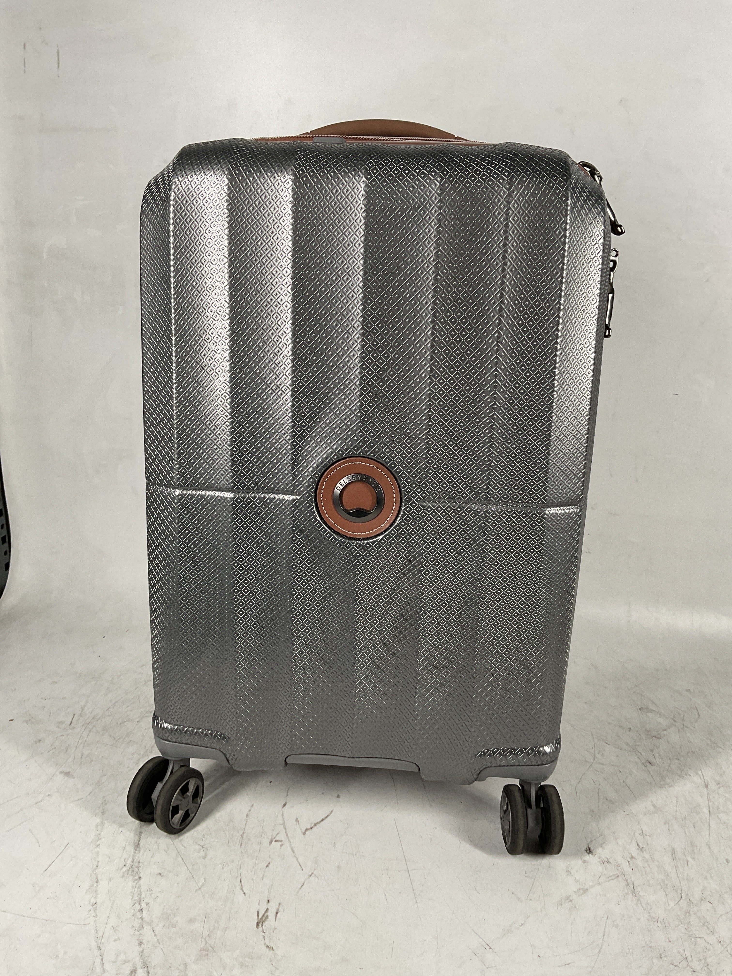 DELSEY Paris St. Tropez Hardside Expandable Luggage with Spinner Wheels Graphite Carry On 21 Inch U6