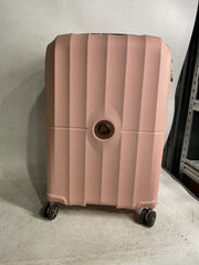 Delsey Paris Carrousel 28" Expandable Carry-On Spinner ( Pink , Checked-Medium 24 Inch ) Pink Checked Medium 24 Inch U8
