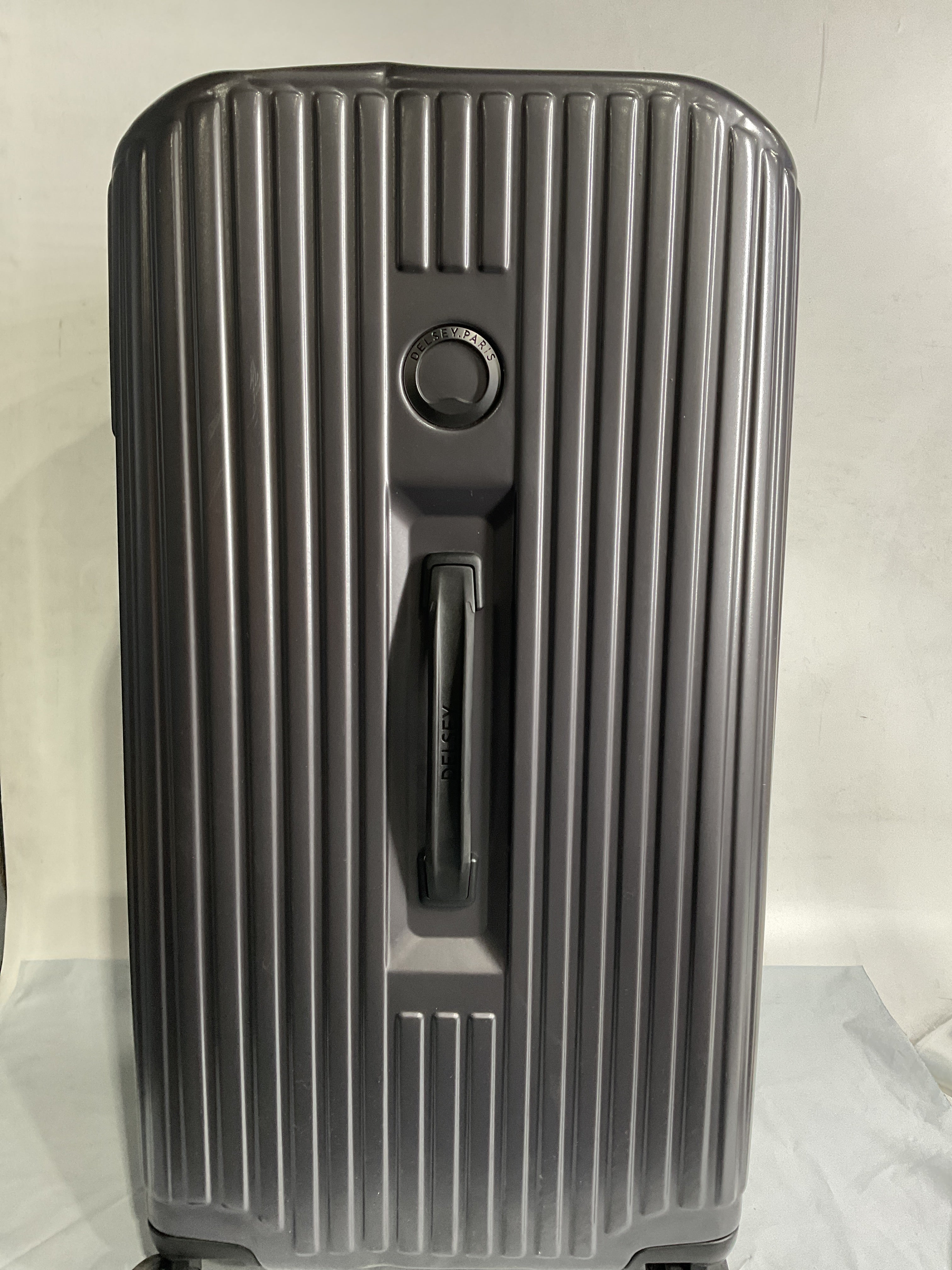 DELSEY Paris Securitime 26" Trunk Spinner ( Anthracite , Checked-Medium 26 Inch ) Anthracite Checked Medium 26 Inch U1