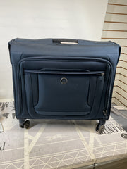 DELSEY Paris Helium DLX Carryon Garment Bag with Spinner Wheels ( Blue , Carry on 20 Inch ) Blue Carry On 20 Inch U8