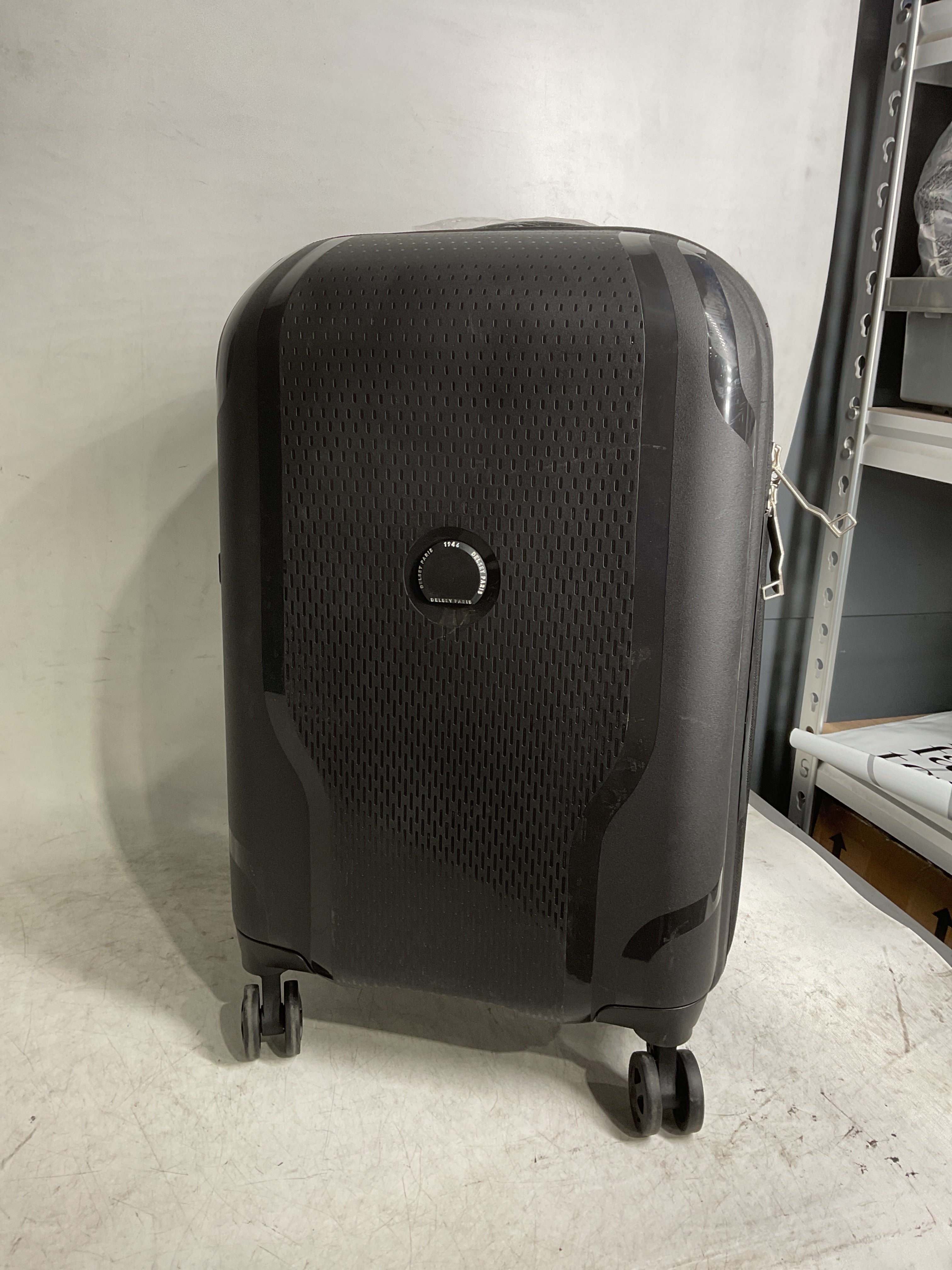 DELSEY Paris Clavel Hardside Expandable Luggage with Spinner Wheels ( BLACK , Carry-On 19 Inch ) BLACK Carry On 19 Inch U10