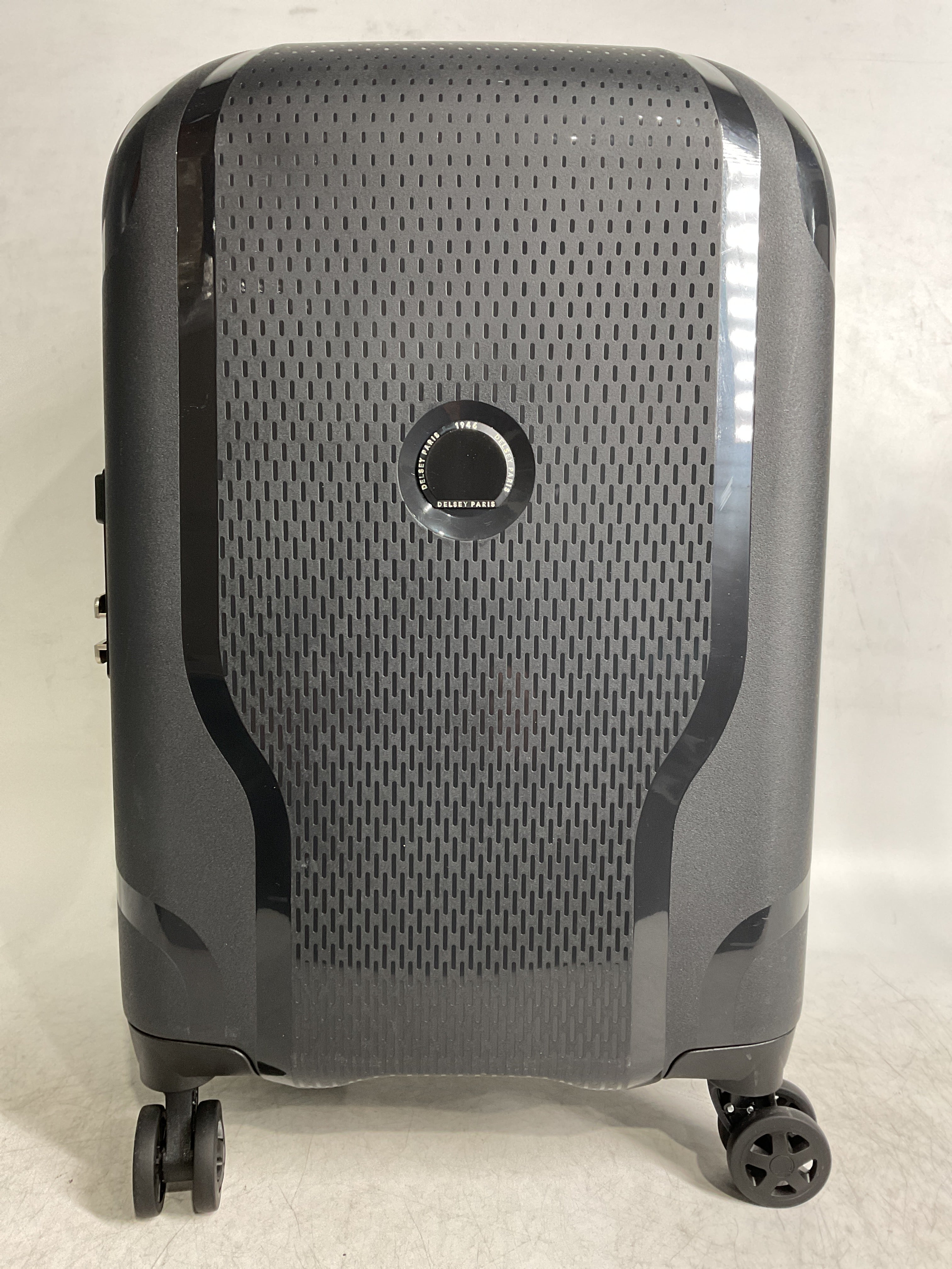 DELSEY Paris Clavel Hardside Expandable Luggage with Spinner Wheels ( BLACK , Carry-On 19 Inch ) BLACK Carry On 19 Inch U12