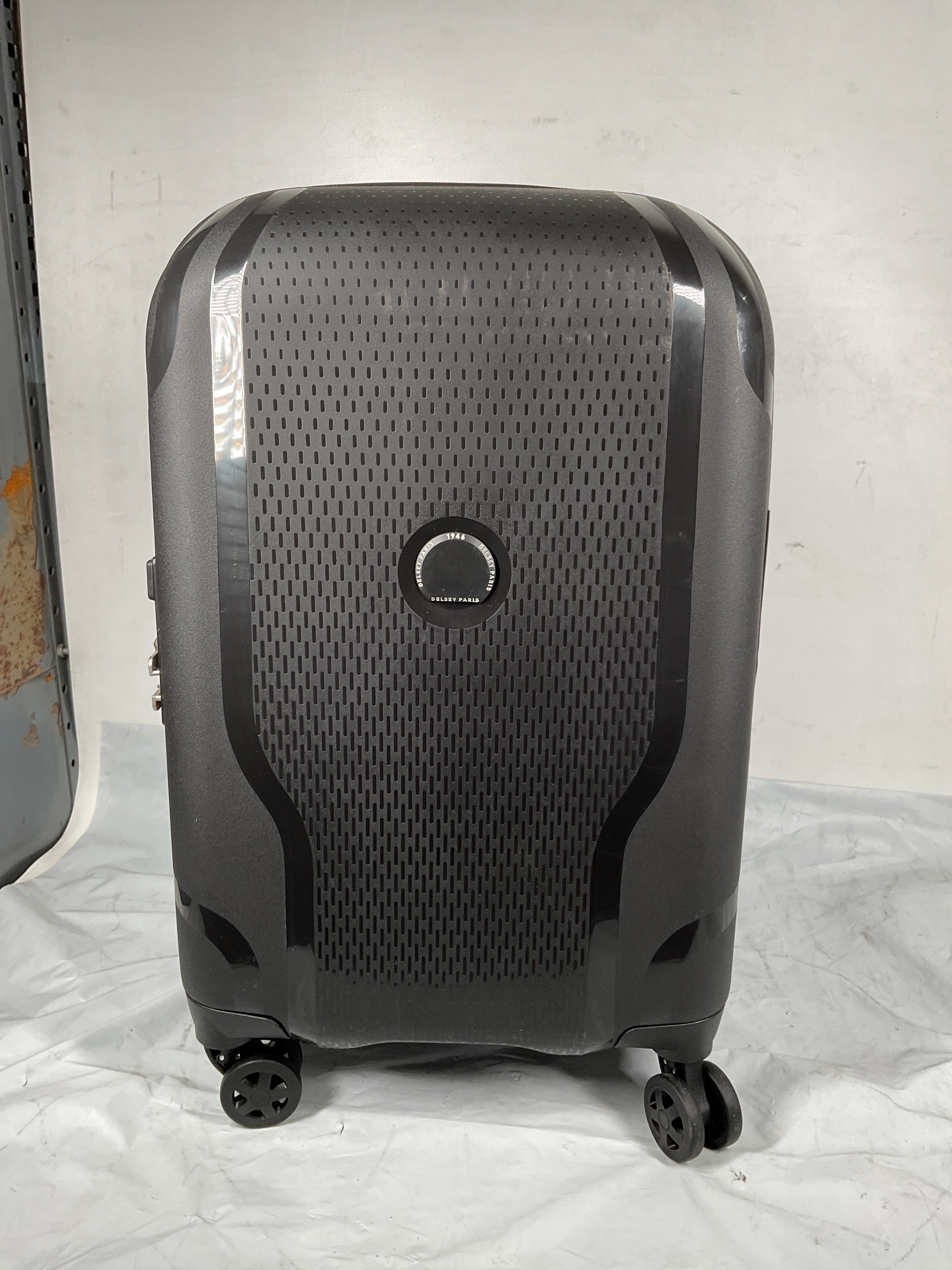 DELSEY Paris Clavel Hardside Expandable Luggage with Spinner Wheels ( BLACK , Carry-On 19 Inch ) BLACK Carry On 19 Inch U19
