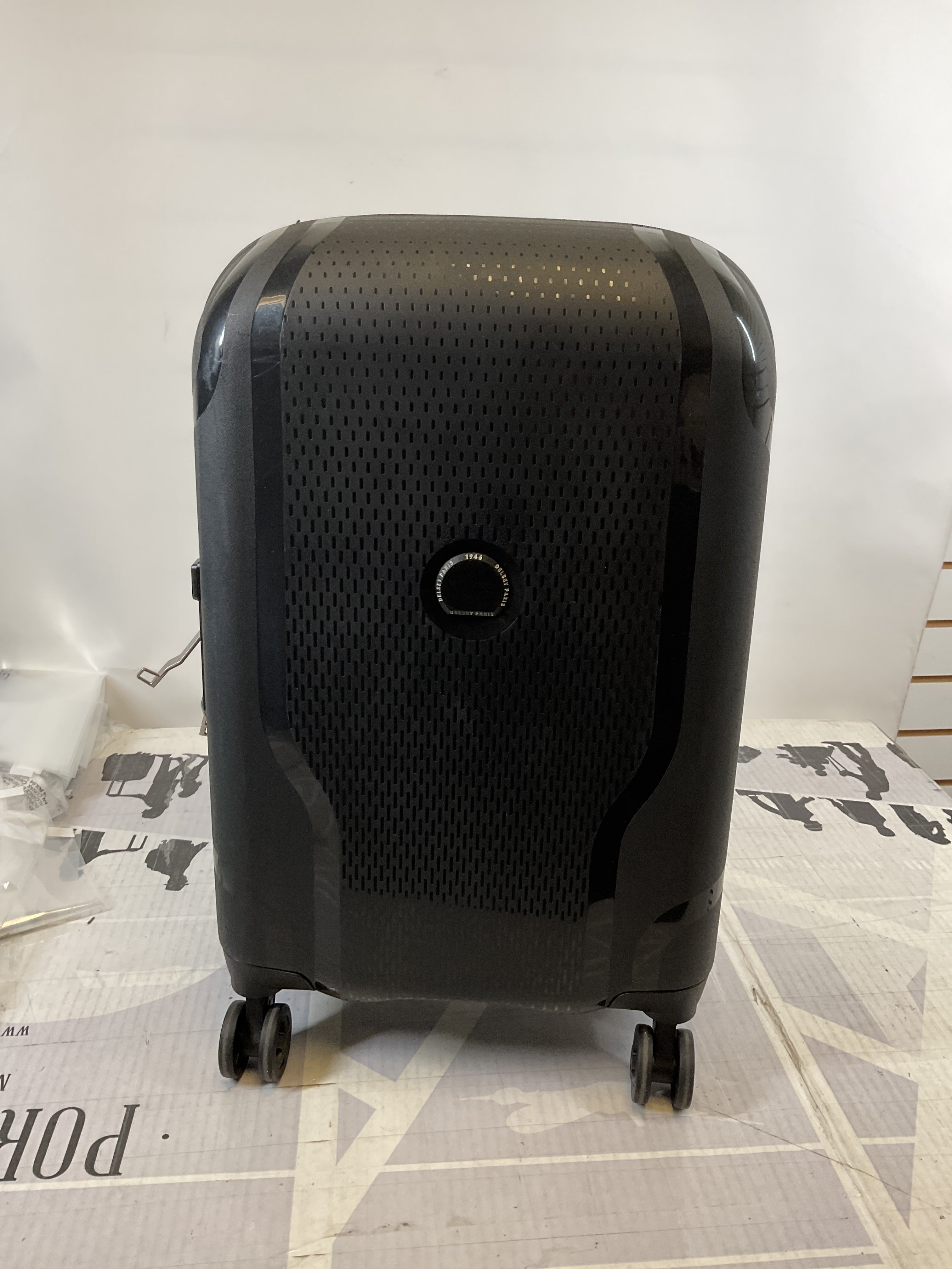 DELSEY Paris Clavel Hardside Expandable Luggage with Spinner Wheels ( BLACK , Carry-On 19 Inch ) BLACK Carry On 19 Inch U21