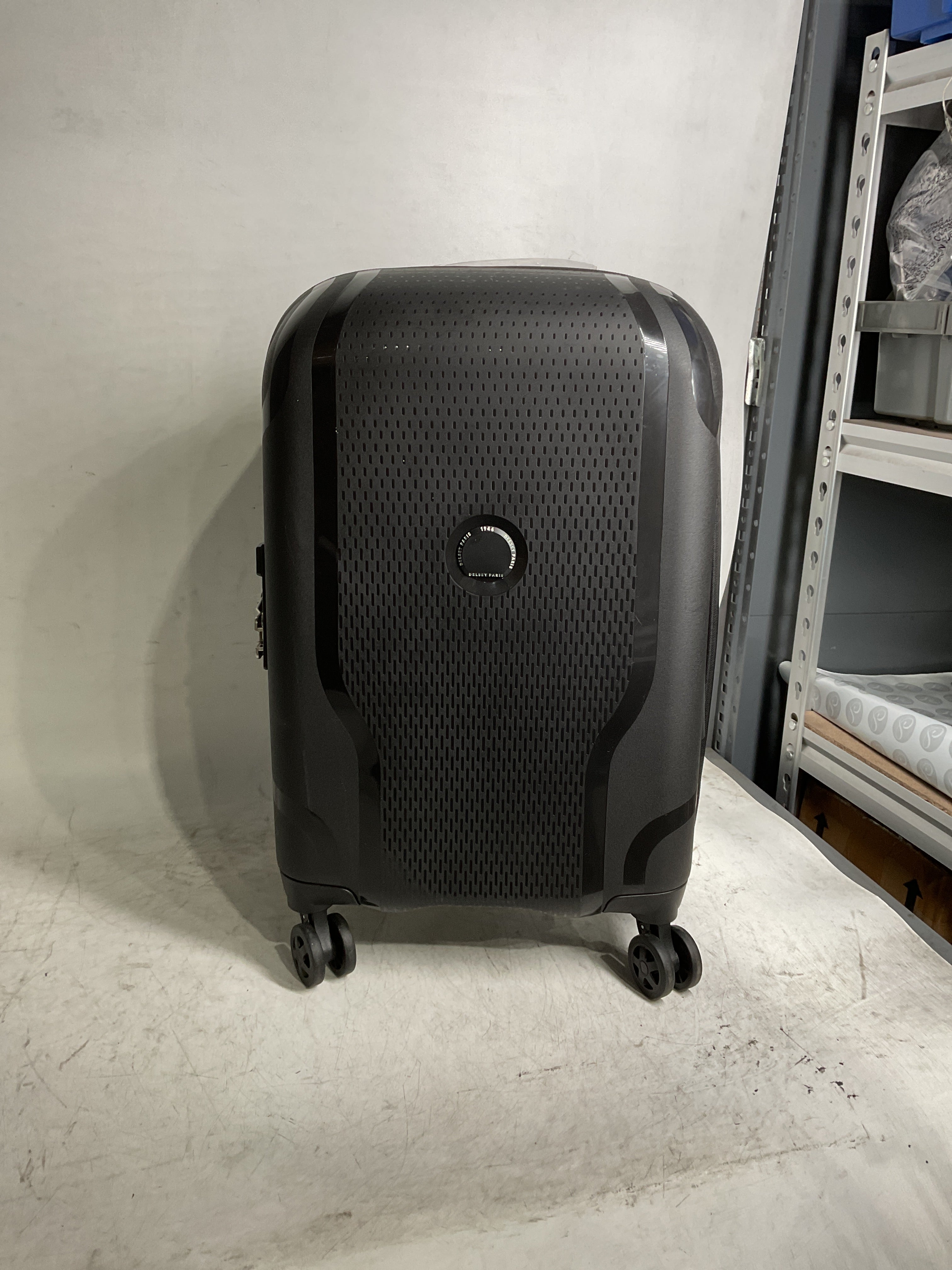 DELSEY Paris Clavel Hardside Expandable Luggage with Spinner Wheels ( BLACK , Carry-On 19 Inch ) BLACK Carry On 19 Inch U8
