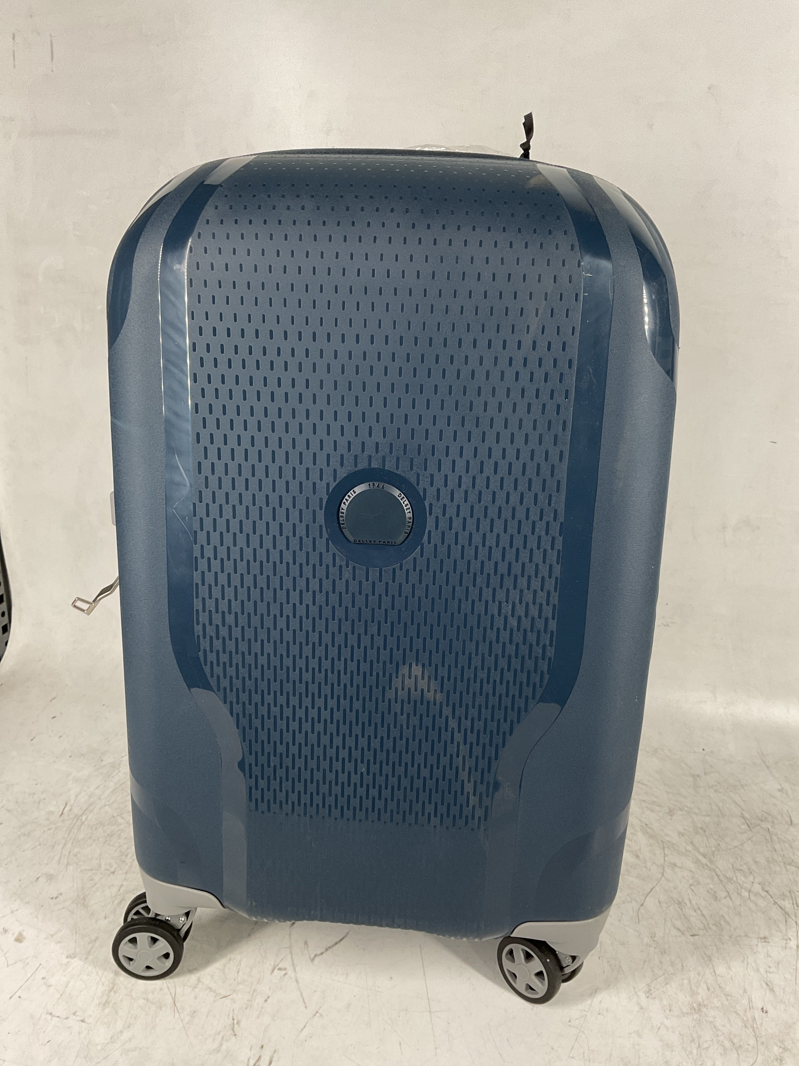 DELSEY Paris Clavel Hardside Expandable Luggage with Spinner Wheels ( BLUE JEAN , Carry-On 19 Inch ) BLUE JEAN Carry On 19 Inch U18