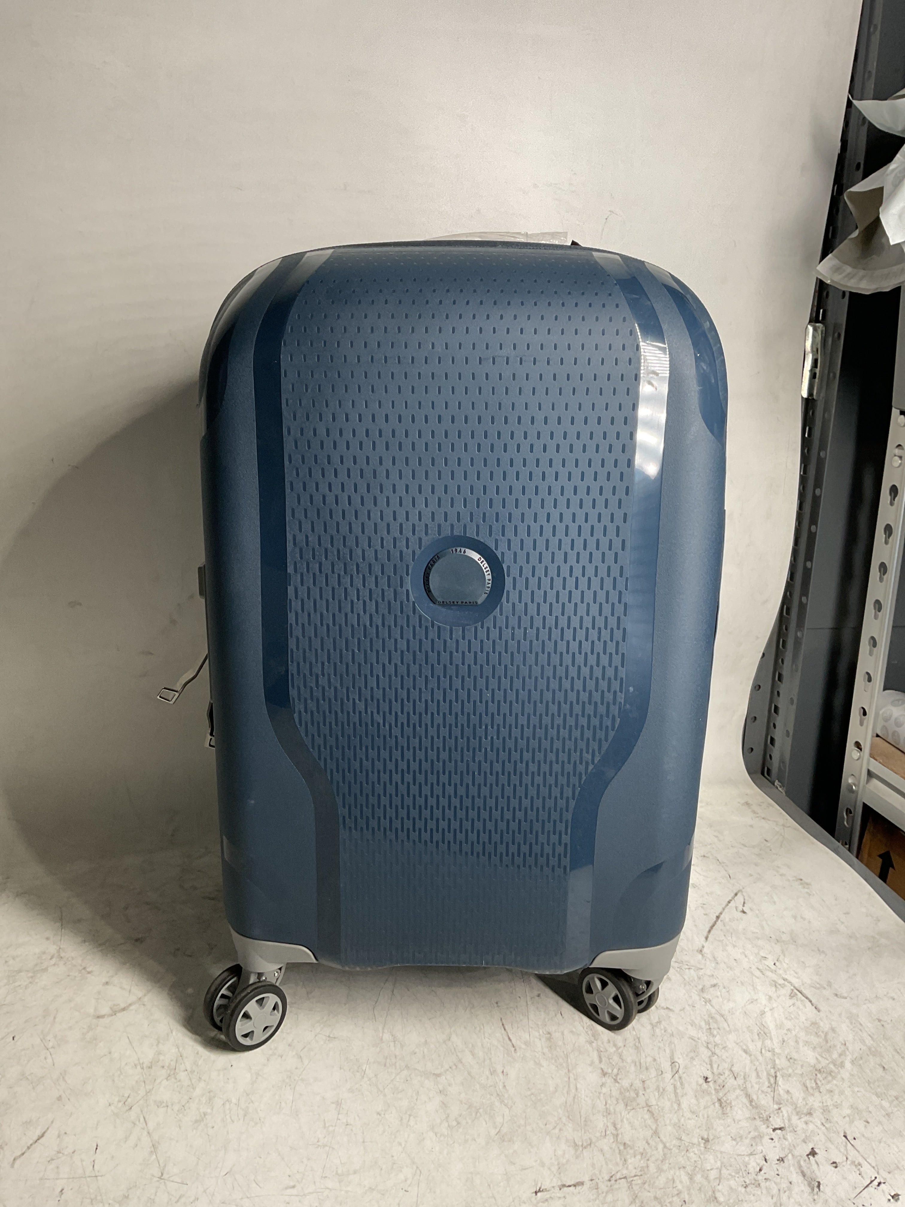 DELSEY Paris Clavel Hardside Expandable Luggage with Spinner Wheels ( BLUE JEAN , Carry-On 19 Inch ) BLUE JEAN Carry On 19 Inch U22