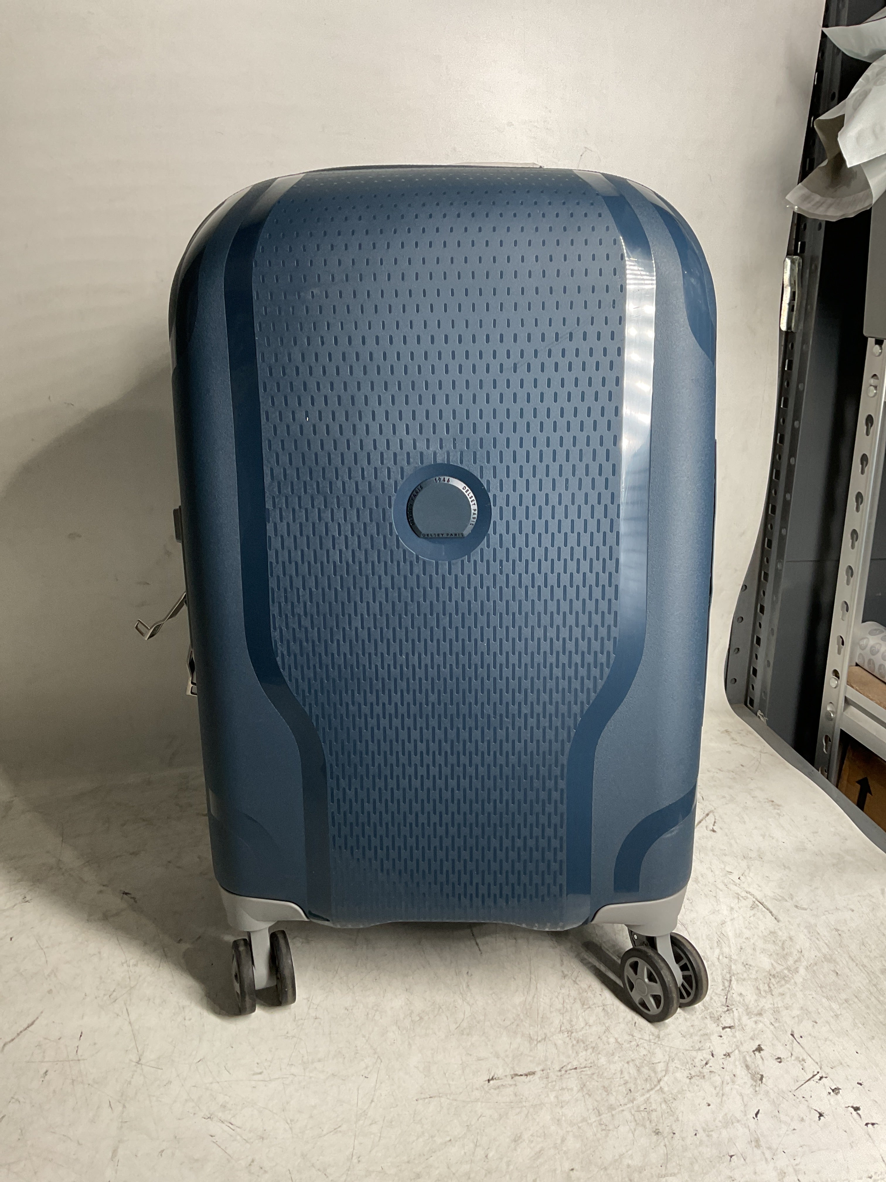 DELSEY Paris Clavel Hardside Expandable Luggage with Spinner Wheels ( BLUE JEAN , Carry-On 19 Inch ) BLUE JEAN Carry On 19 Inch U23