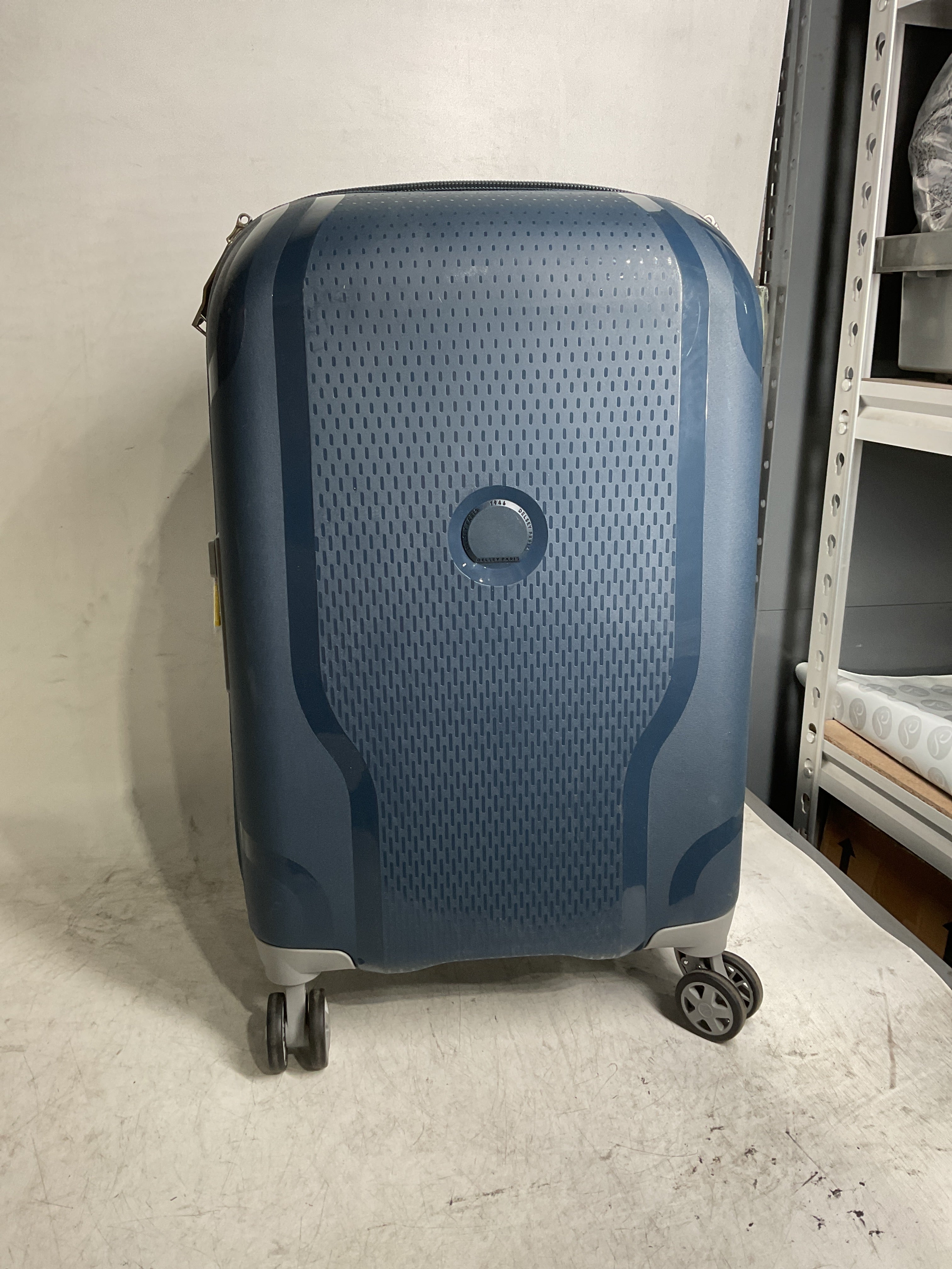 DELSEY Paris Clavel Hardside Expandable Luggage with Spinner Wheels ( BLUE JEAN , Carry-On 19 Inch ) BLUE JEAN Carry On 19 Inch U25