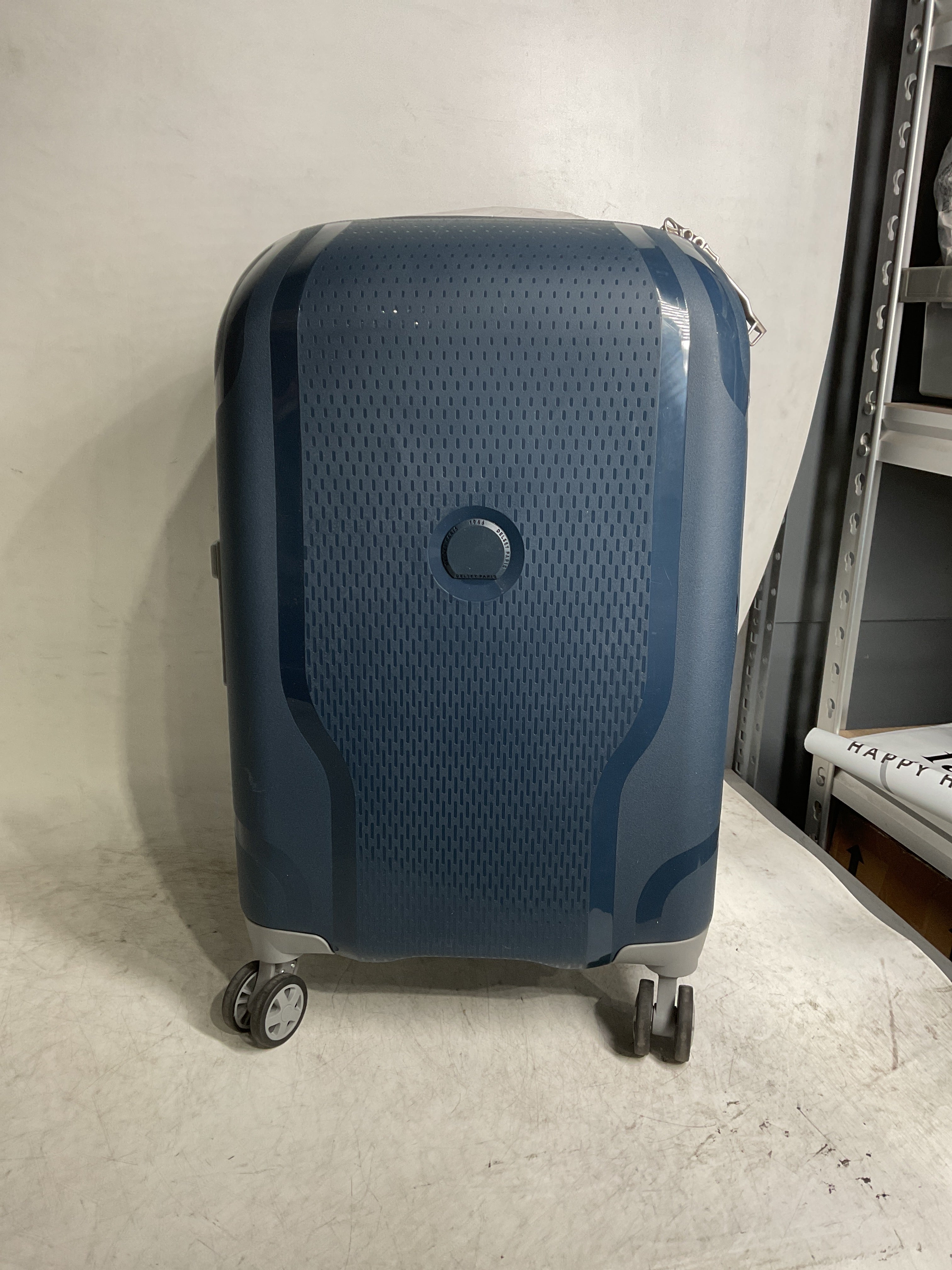 DELSEY Paris Clavel Hardside Expandable Luggage with Spinner Wheels ( BLUE JEAN , Carry-On 19 Inch ) BLUE JEAN Carry On 19 Inch U27