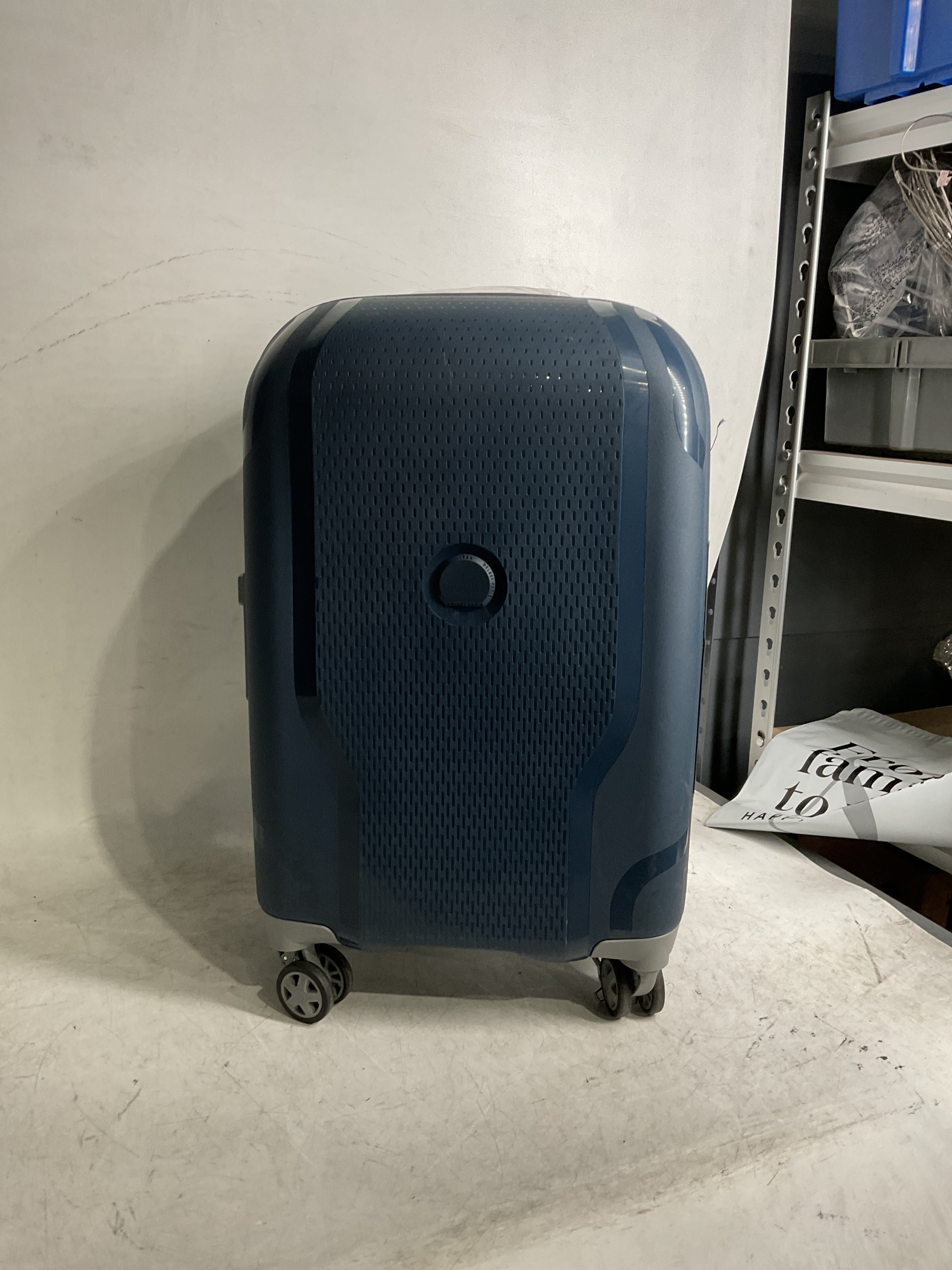 DELSEY Paris Clavel Hardside Expandable Luggage with Spinner Wheels ( BLUE JEAN , Carry-On 19 Inch ) BLUE JEAN Carry On 19 Inch U28