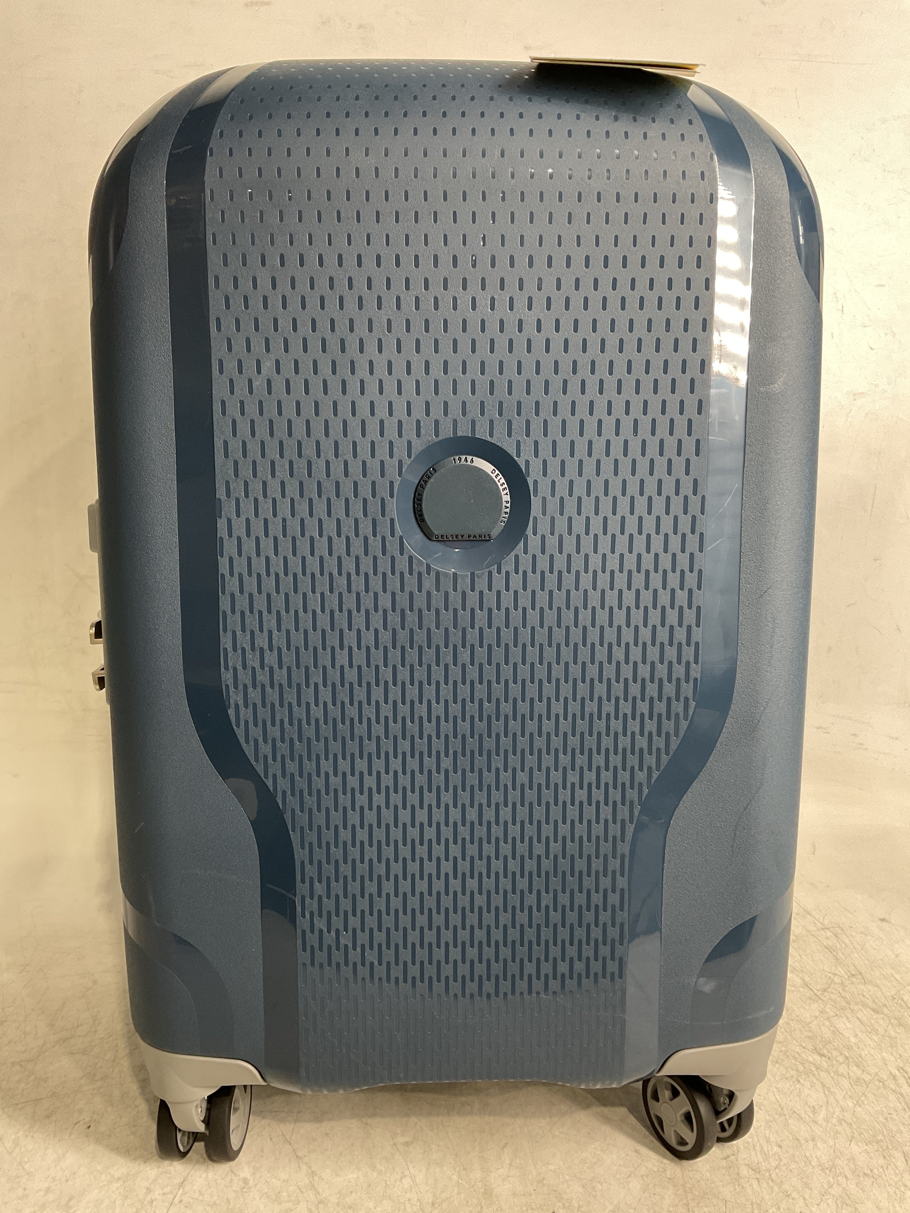 DELSEY Paris Clavel Hardside Expandable Luggage with Spinner Wheels ( BLUE JEAN , Carry-On 19 Inch ) BLUE JEAN Carry On 19 Inch U31