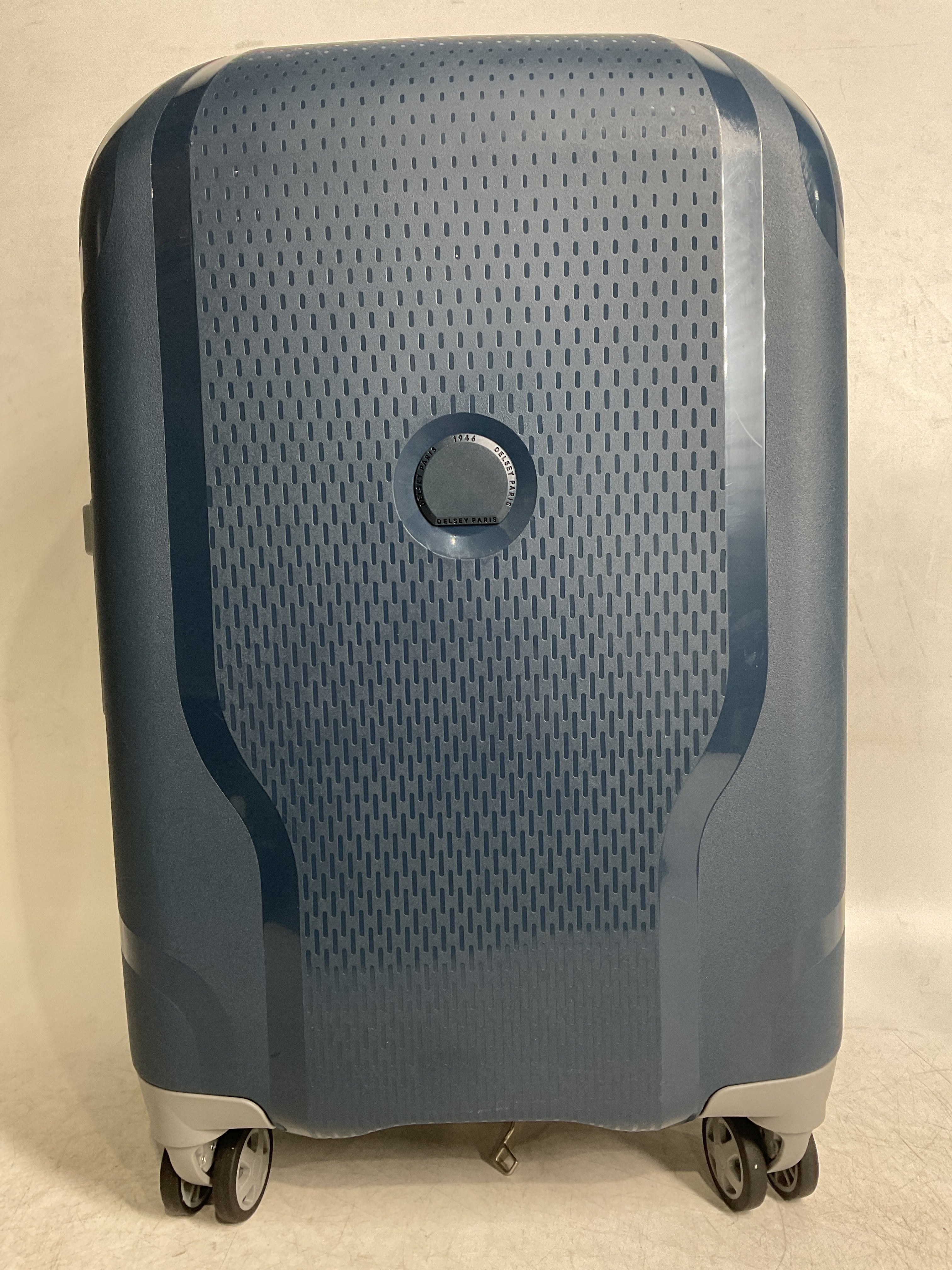 DELSEY Paris Clavel Hardside Expandable Luggage with Spinner Wheels ( BLUE JEAN , Carry-On 19 Inch ) BLUE JEAN Carry On 19 Inch U33