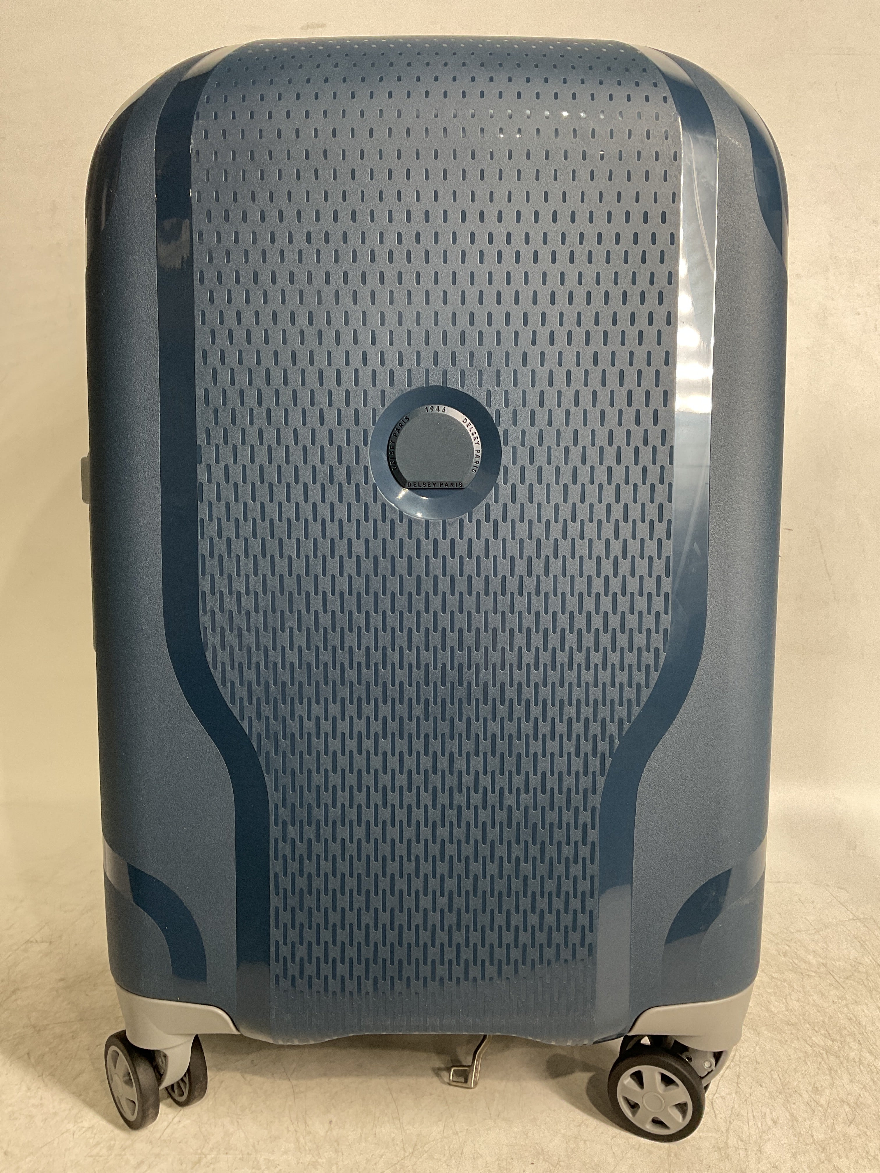DELSEY Paris Clavel Hardside Expandable Luggage with Spinner Wheels ( BLUE JEAN , Carry-On 19 Inch ) BLUE JEAN Carry On 19 Inch U34