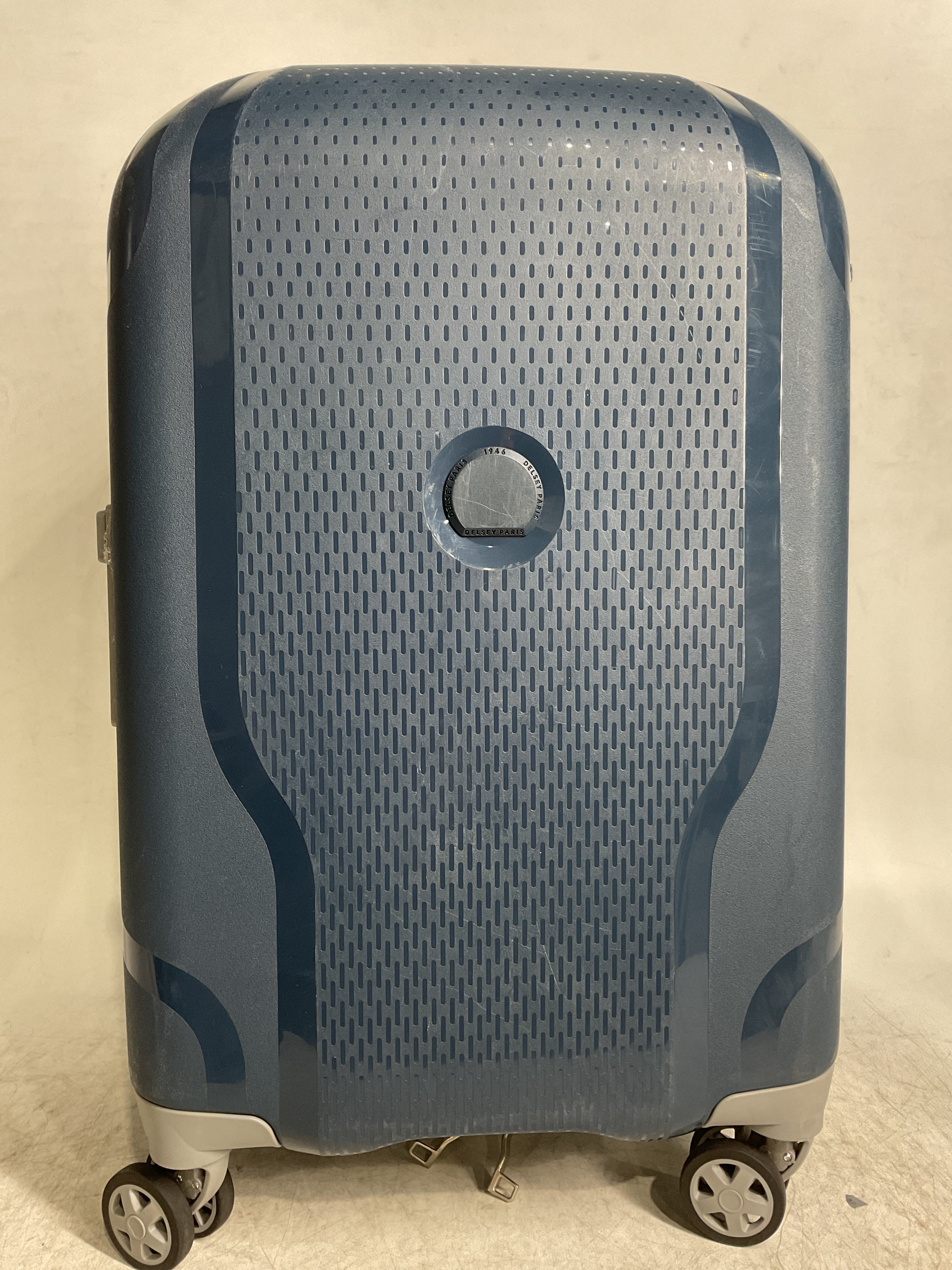 DELSEY Paris Clavel Hardside Expandable Luggage with Spinner Wheels ( BLUE JEAN , Carry-On 19 Inch ) BLUE JEAN Carry On 19 Inch U35