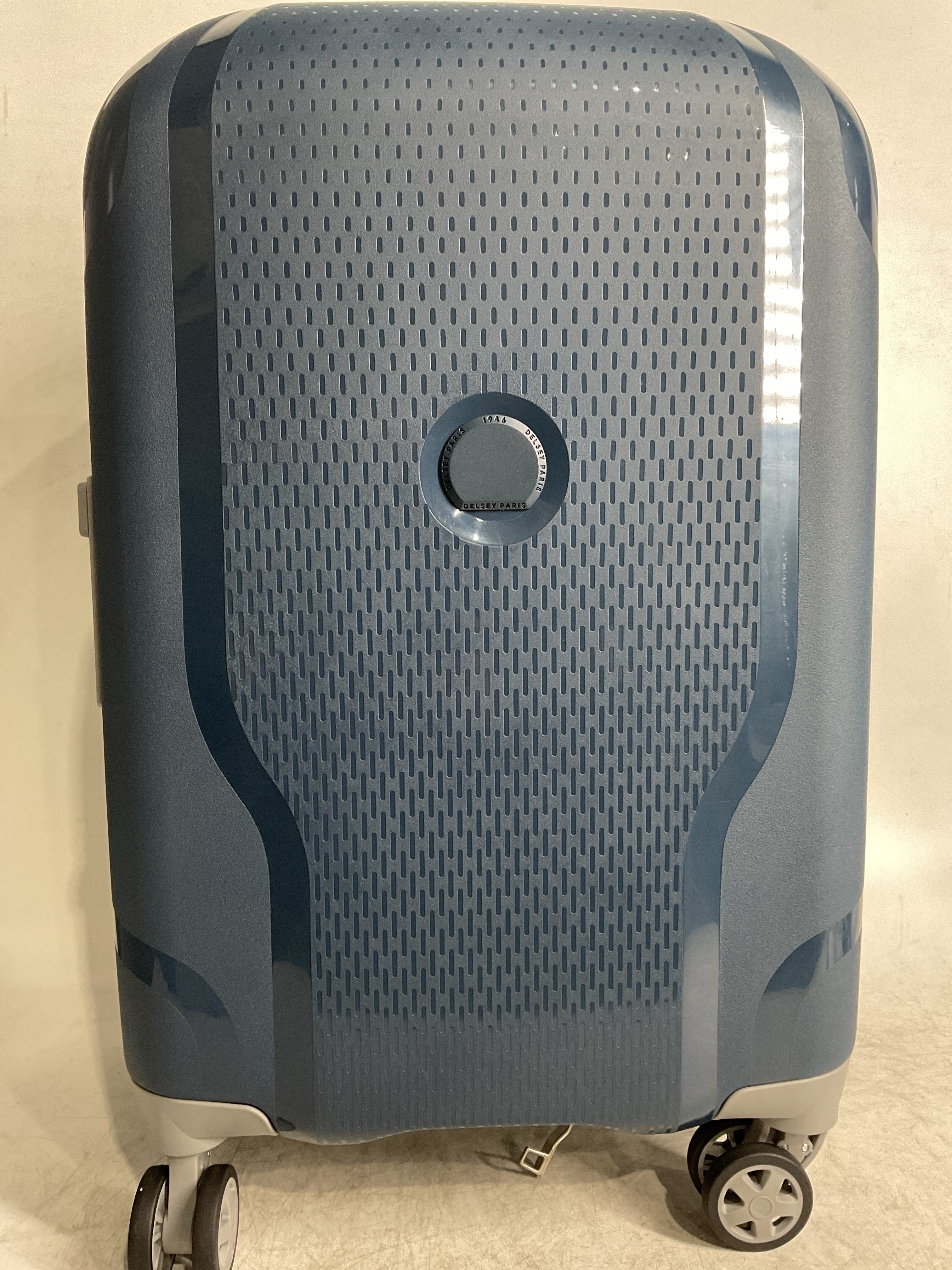 DELSEY Paris Clavel Hardside Expandable Luggage with Spinner Wheels ( BLUE JEAN , Carry-On 19 Inch ) BLUE JEAN Carry On 19 Inch U36