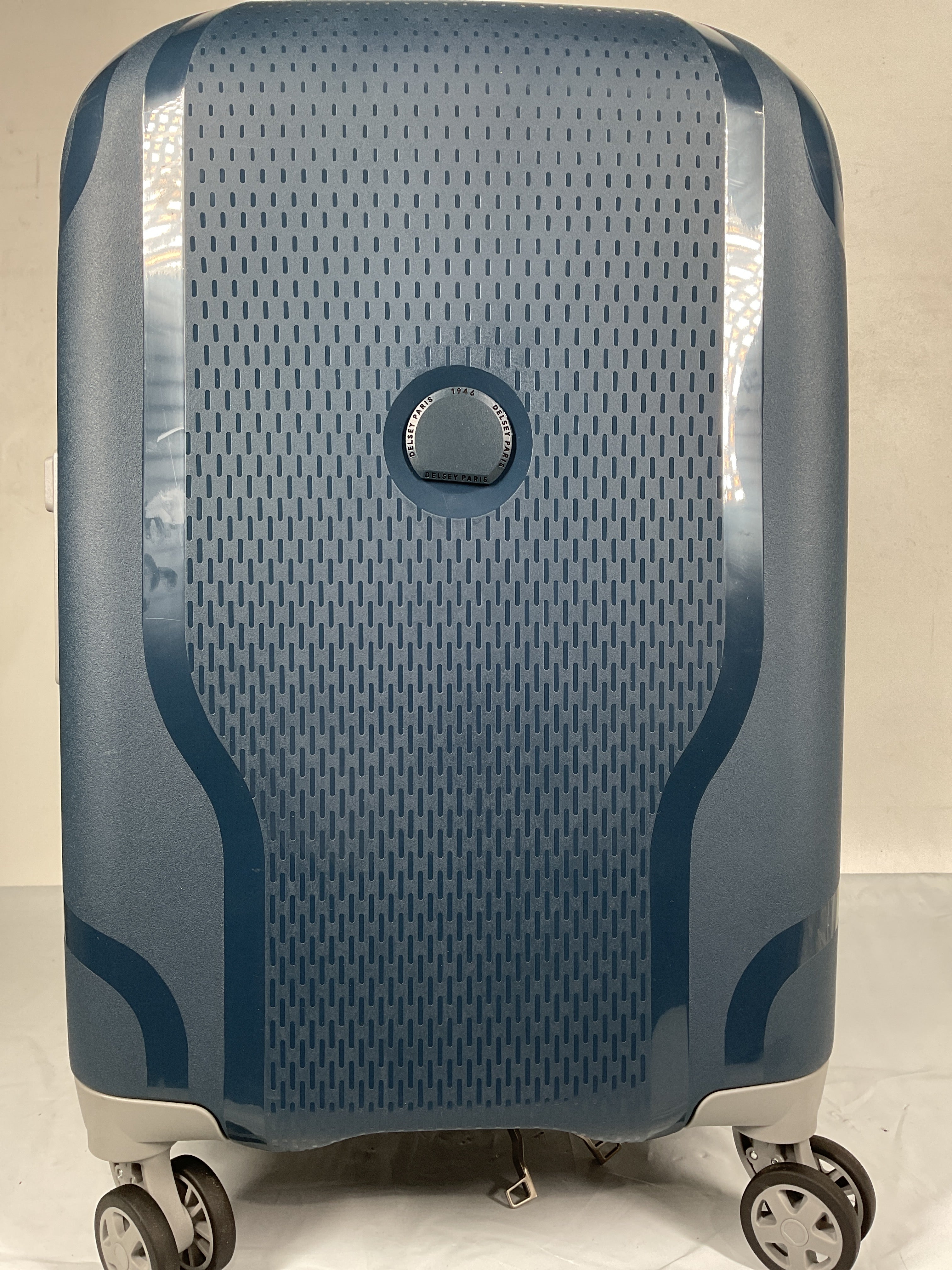 DELSEY Paris Clavel Hardside Expandable Luggage with Spinner Wheels ( BLUE JEAN , Carry-On 19 Inch ) BLUE JEAN Carry On 19 Inch U37