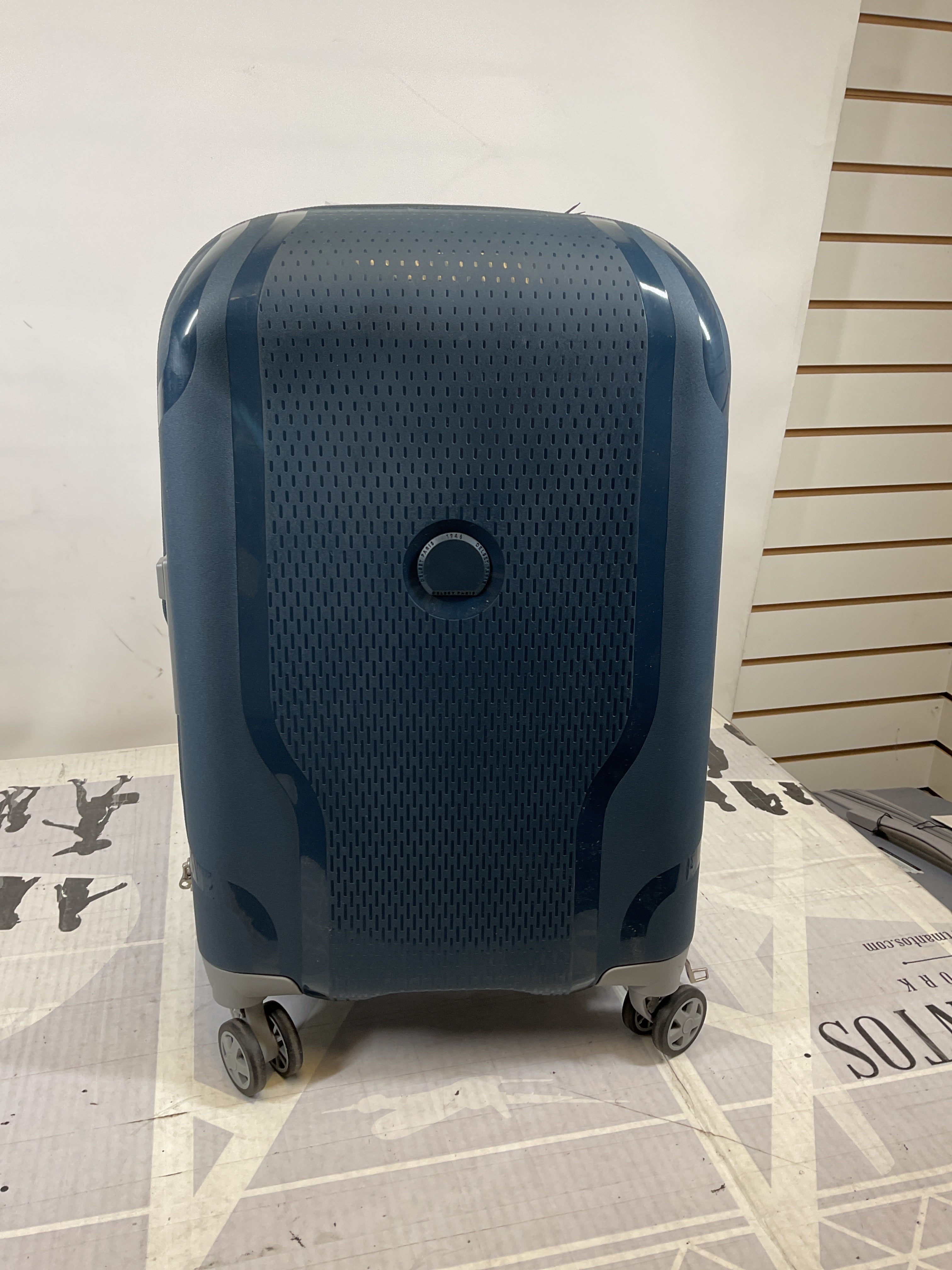 DELSEY Paris Clavel Hardside Expandable Luggage with Spinner Wheels ( BLUE JEAN , Carry-On 19 Inch ) BLUE JEAN Carry On 19 Inch U39