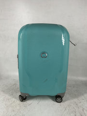 DELSEY Paris Clavel Hardside Expandable Luggage with Spinner Wheels ( Teal Blue , Carry-On 19 Inch ) Teal Blue Carry On 19 Inch U7
