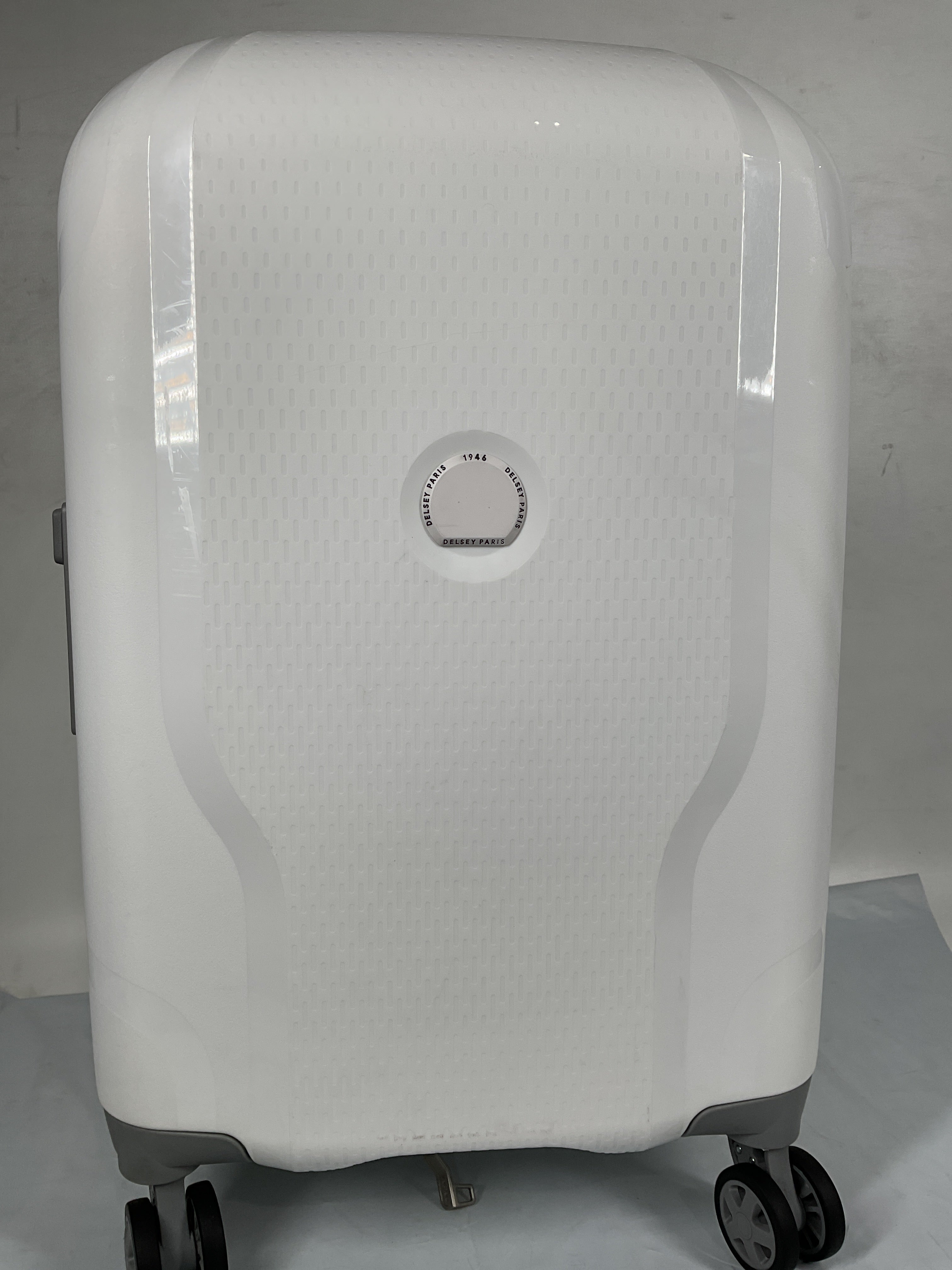 DELSEY Paris Clavel Hardside Expandable Luggage with Spinner Wheels ( WHITE , Carry-On 19 Inch ) WHITE Carry On 19 Inch U11