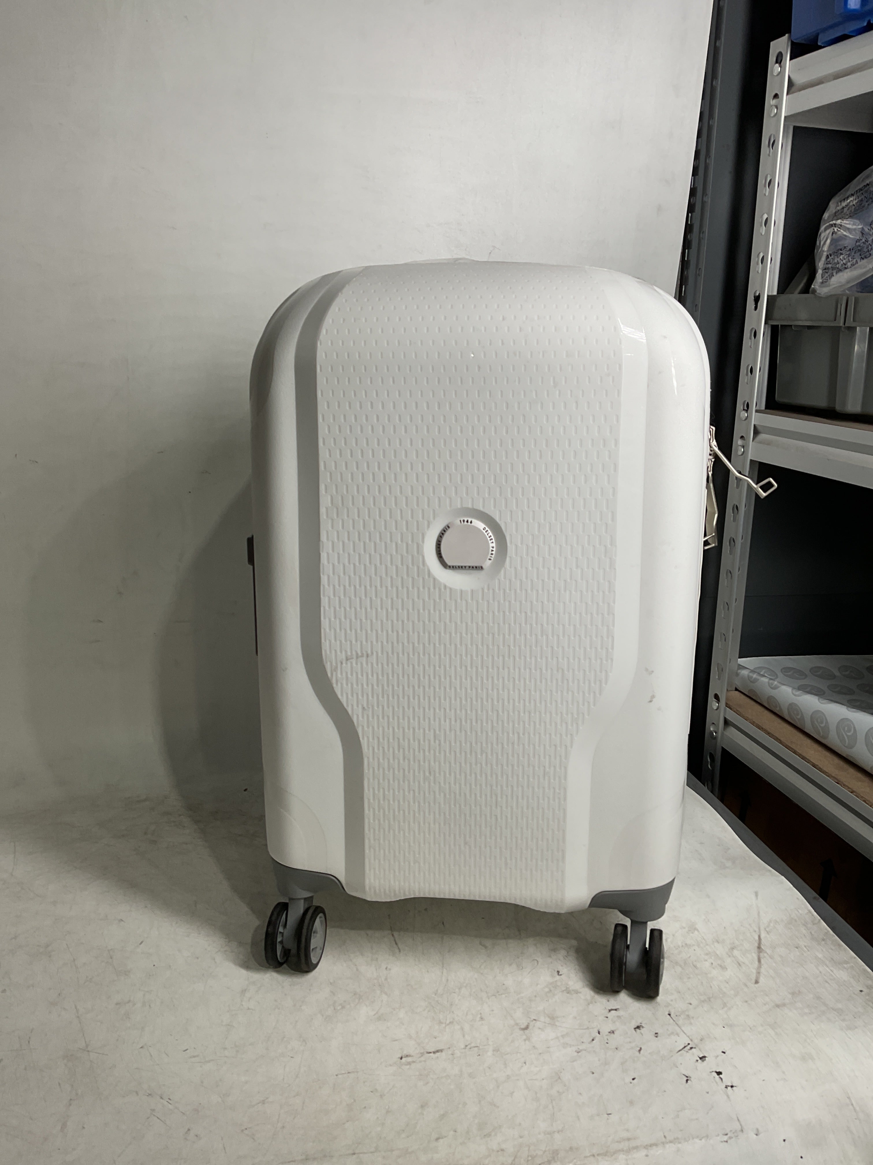 DELSEY Paris Clavel Hardside Expandable Luggage with Spinner Wheels ( WHITE , Carry-On 19 Inch ) WHITE Carry On 19 Inch U9