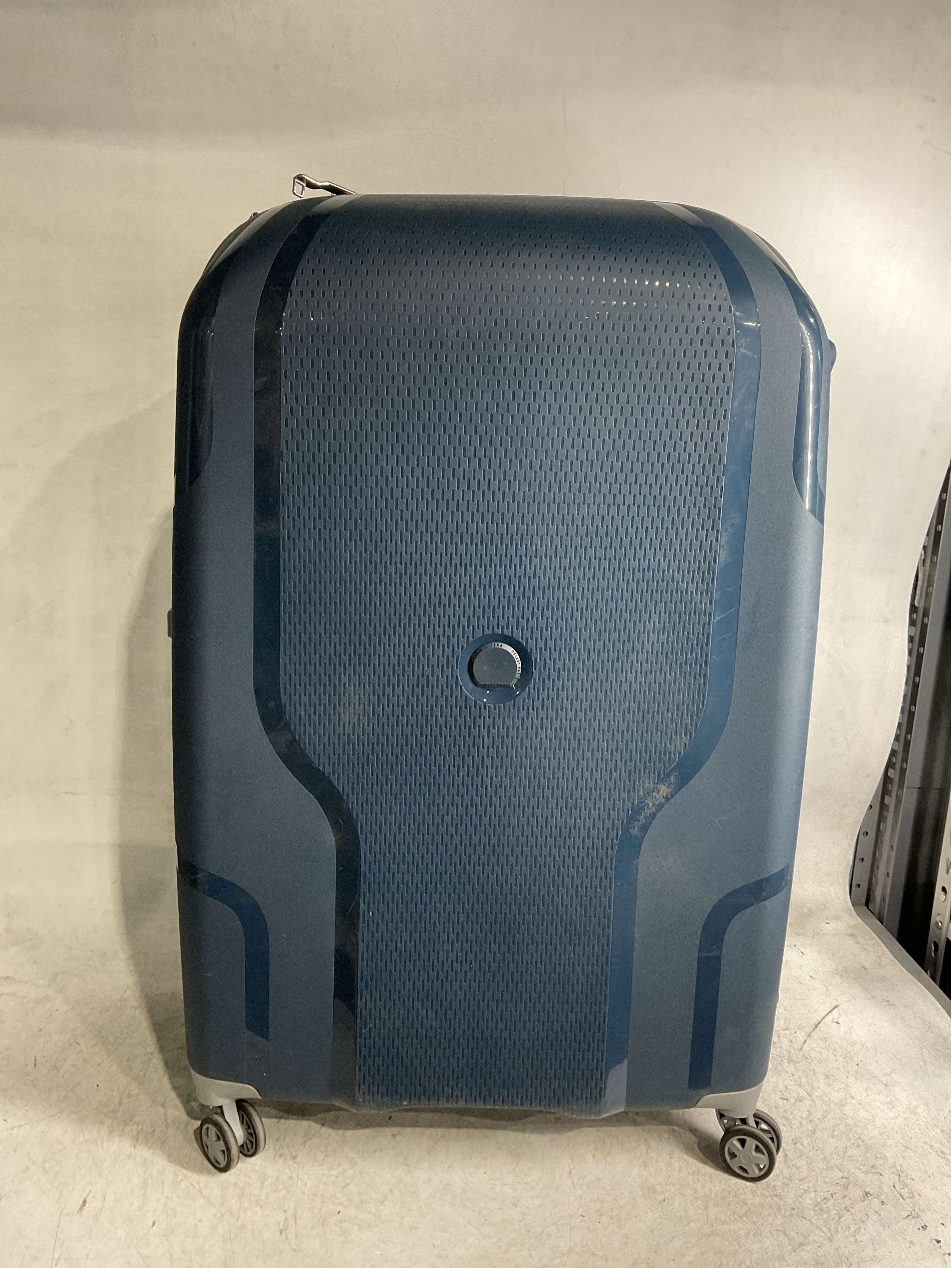 DELSEY Paris Clavel Hardside Expandable Luggage with Spinner Wheels ( BLUE JEAN , Checked-Large 30 Inch ) BLUE JEAN Checked Large 30 Inch U27