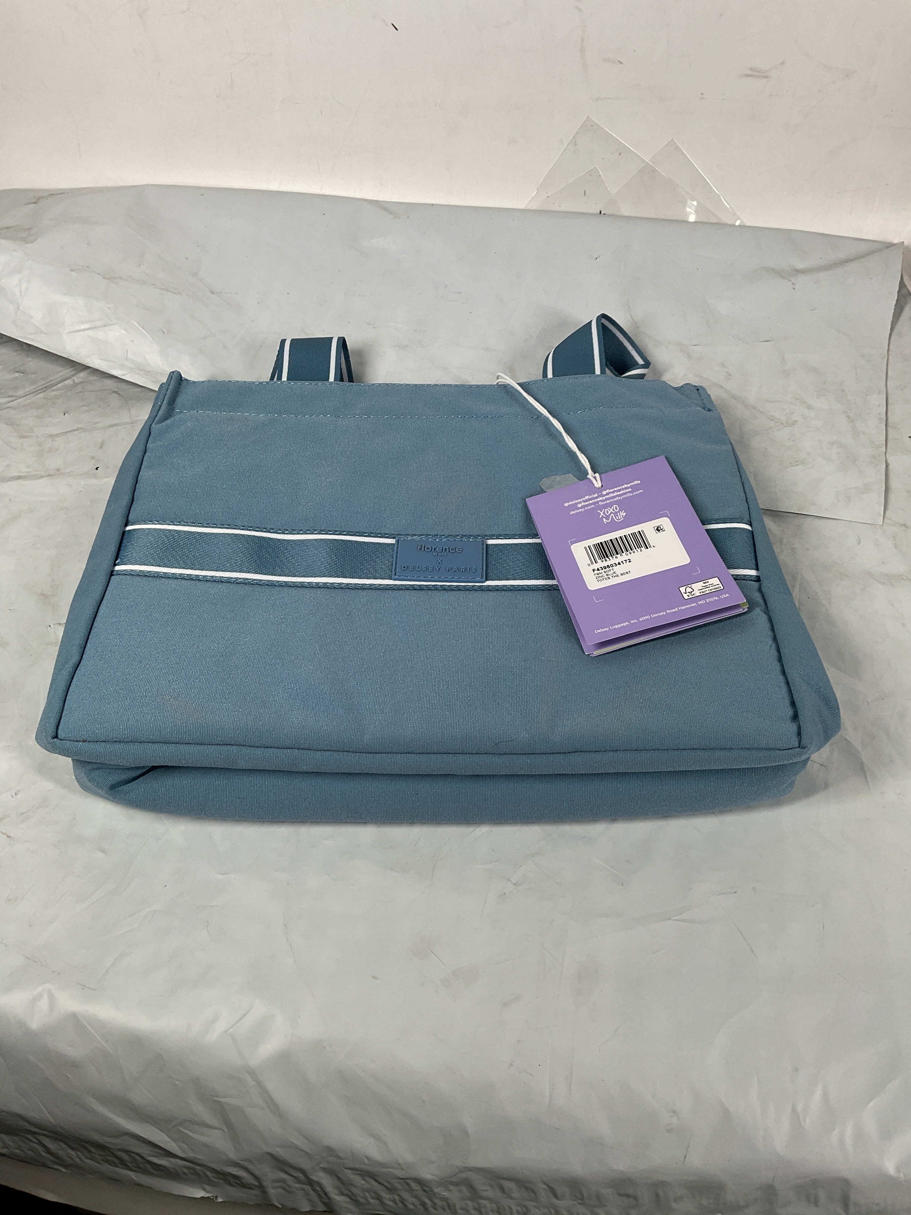 florence by mills x DELSEY PARIS Totes the Best ( Zinc Blue , Personal Bag ) Zinc Blue Personal Bag U1