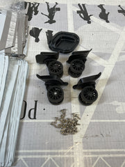 Delsey Paris Helium Aero Large Set of 4 Wheels U87