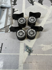 Delsey Paris Jessica Large Set of 4 Wheels U96