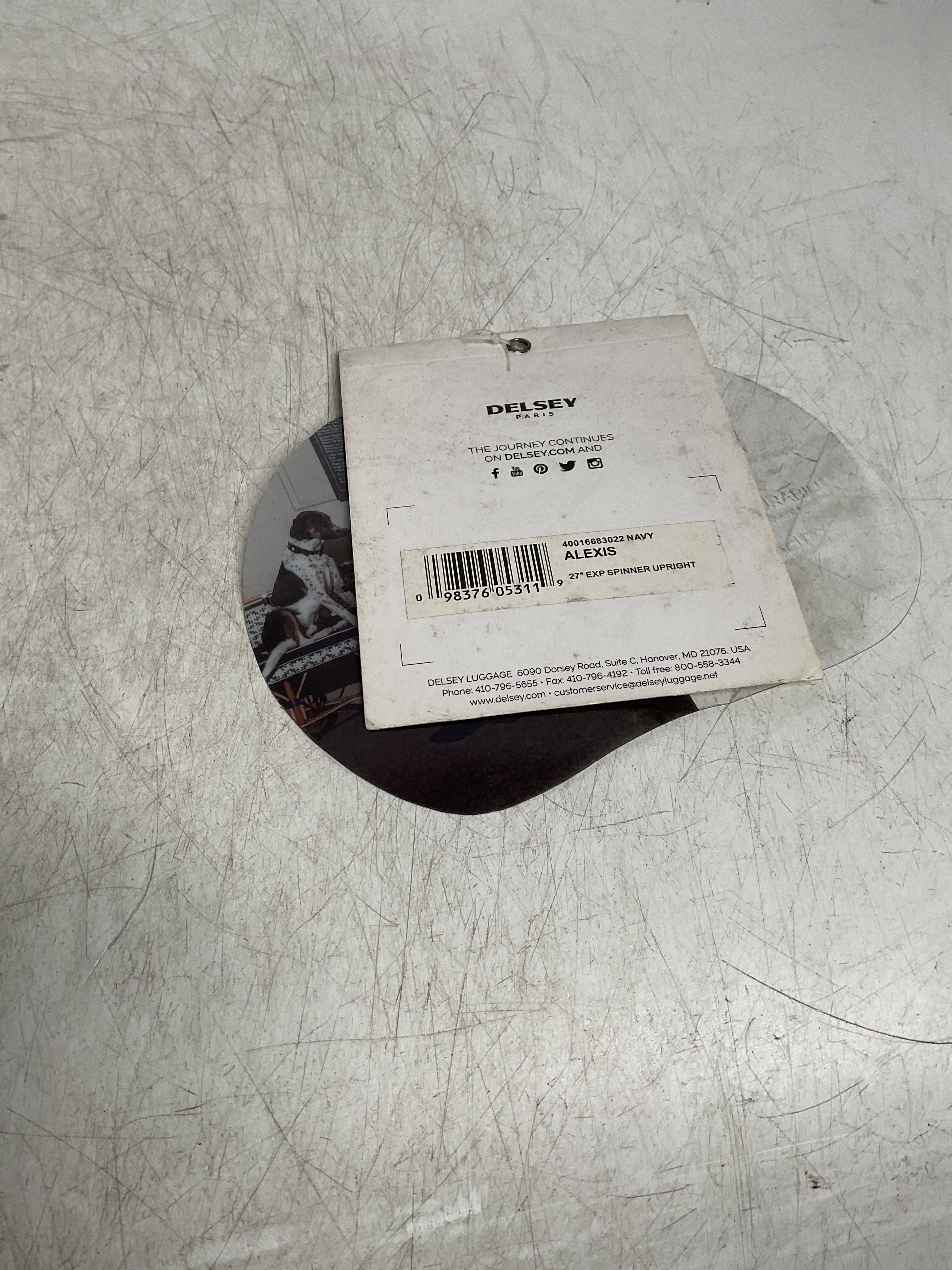 Delsey Paris Alexis Set of Zipper Pulls U11