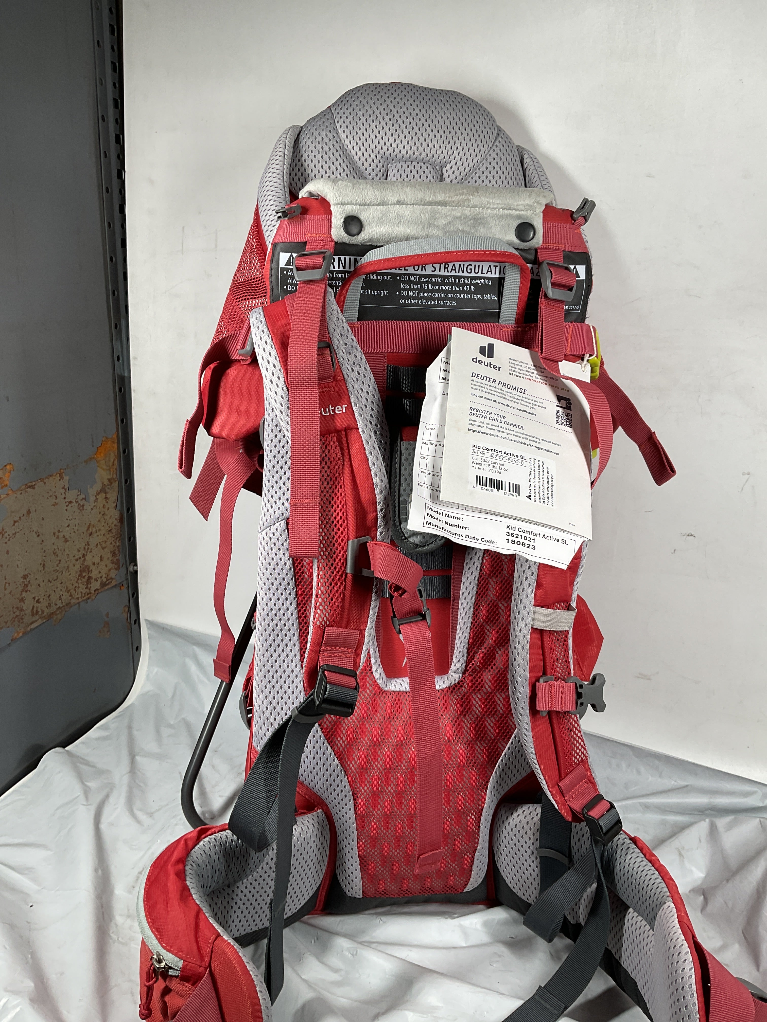 Deuter Kid Comfort Active SL ( Currant , One Size ) Currant One Size U4