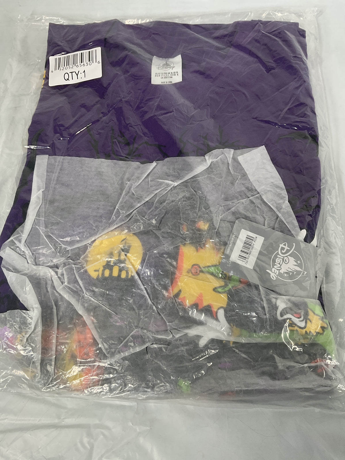 Disney Cruise Line Halloween T-shirt Purple XL U3