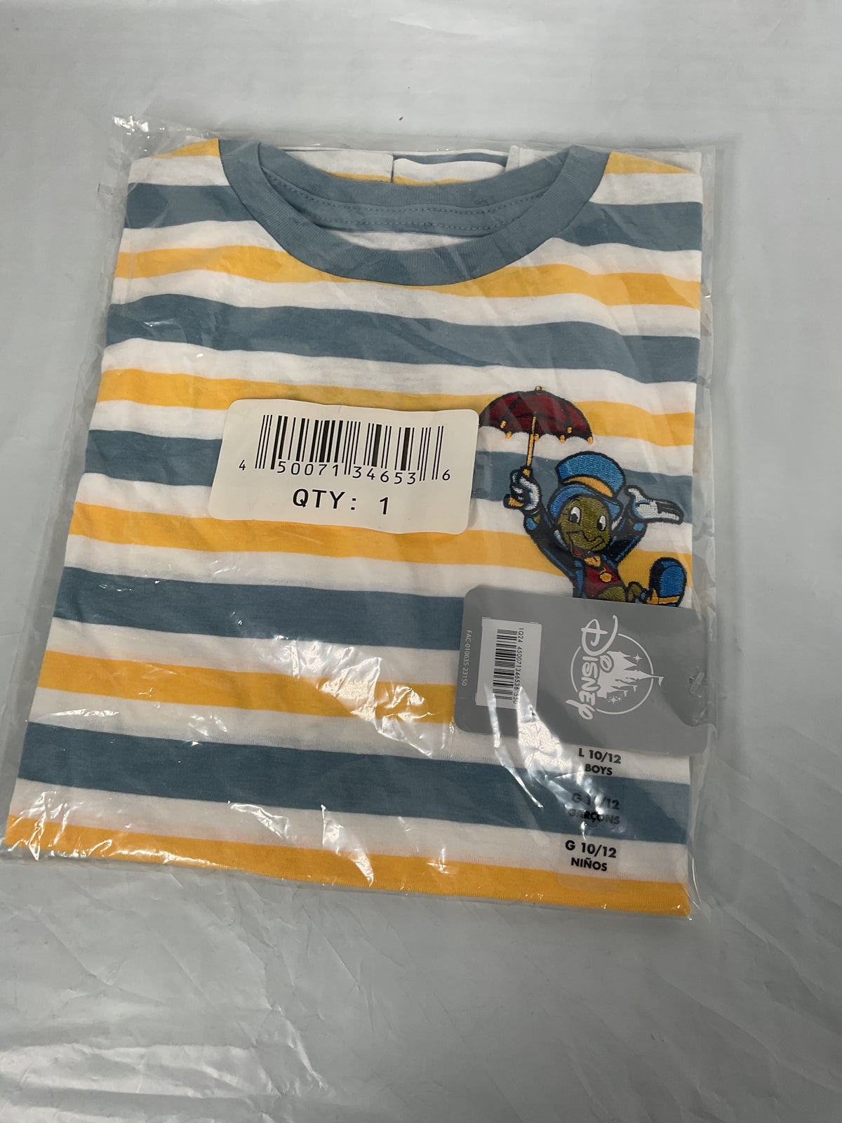 Disney Pinocchio T-shirt 10-12 U6