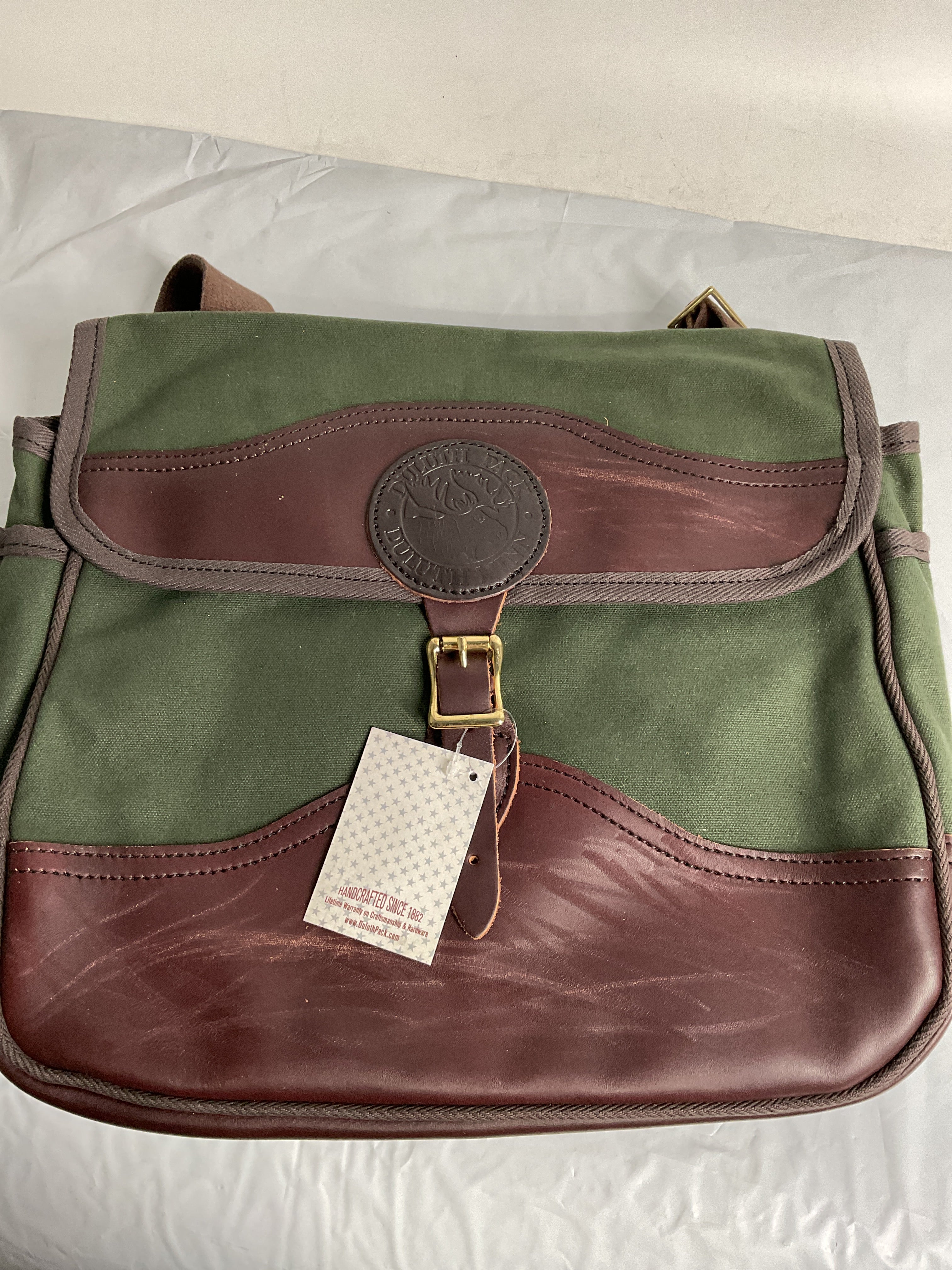 Duluth Pack Conceal and Carry Satchel ( Olive Drab , One Size ) Olive Drab One Size U1