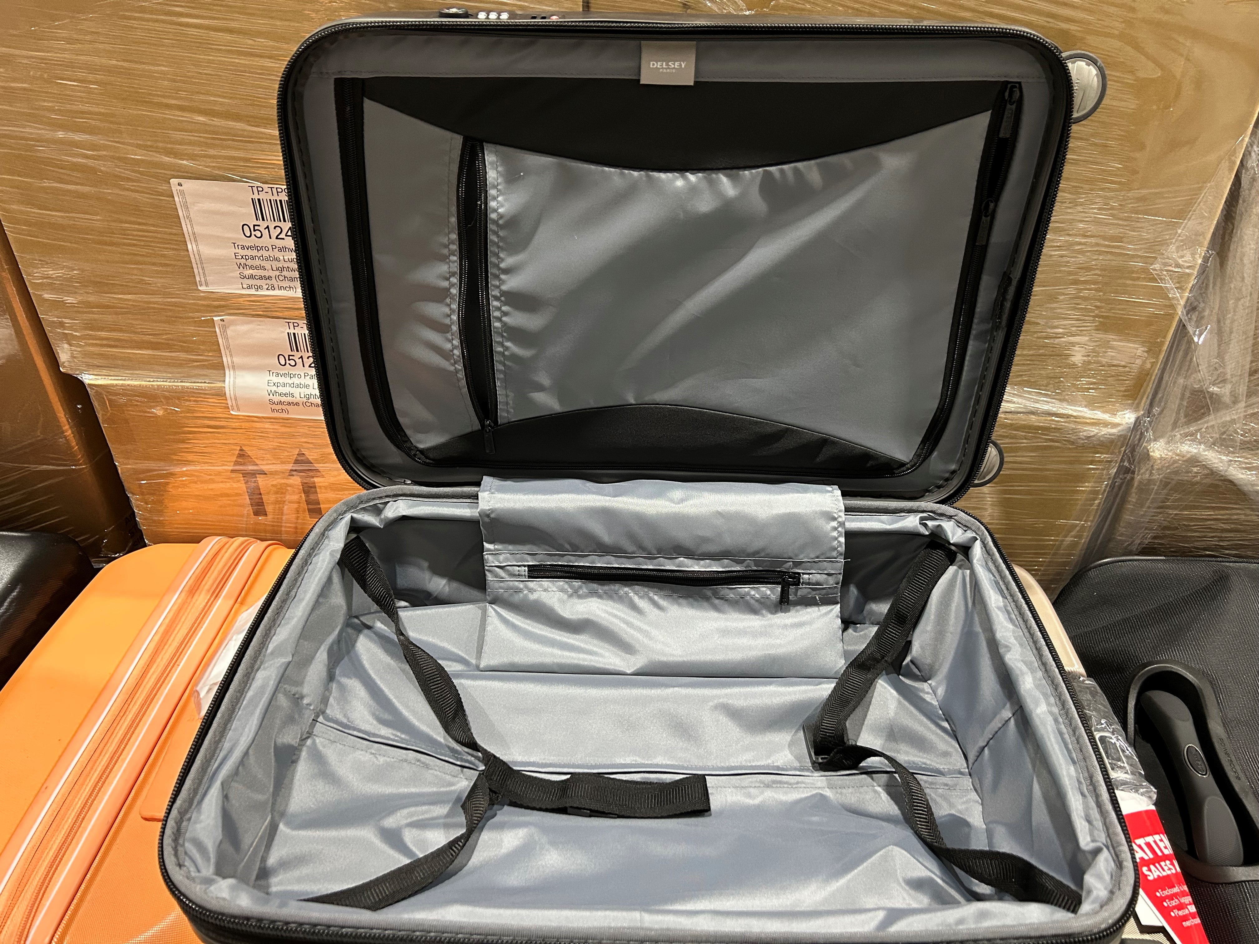 DELSEY Paris Helium Aero Hardside Expandable Luggage with Spinner Wheels U4