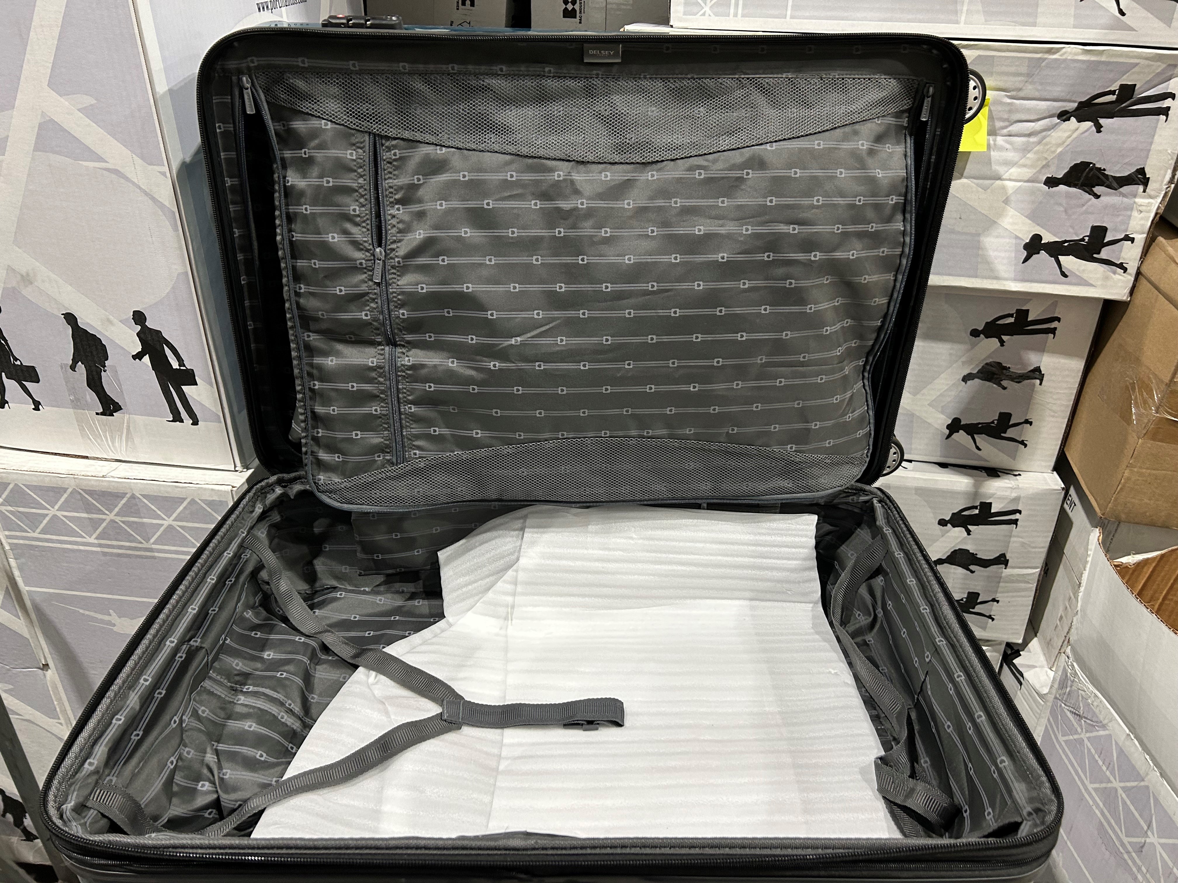 DELSEY Paris Helium Aero Hardside Expandable Luggage with Spinner Wheels U5